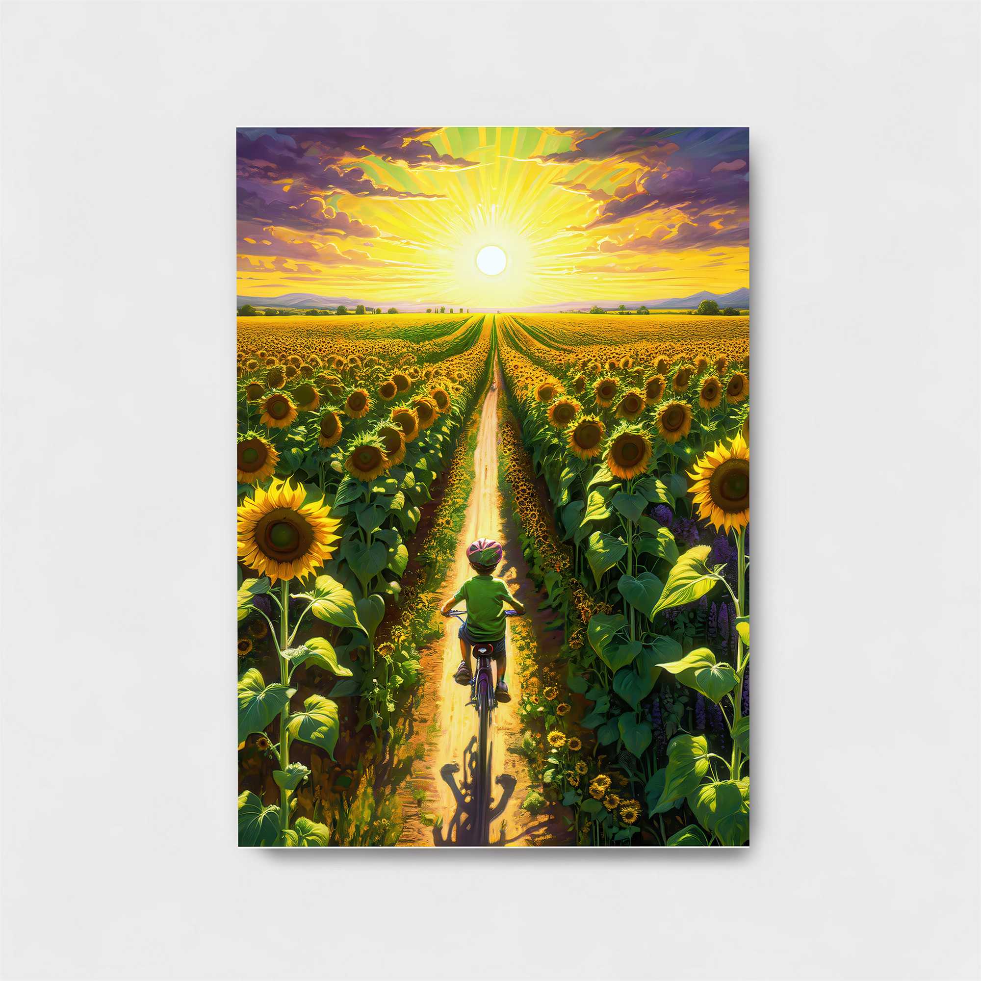 Sunflower Serenity Safe Wall Magnetic / M