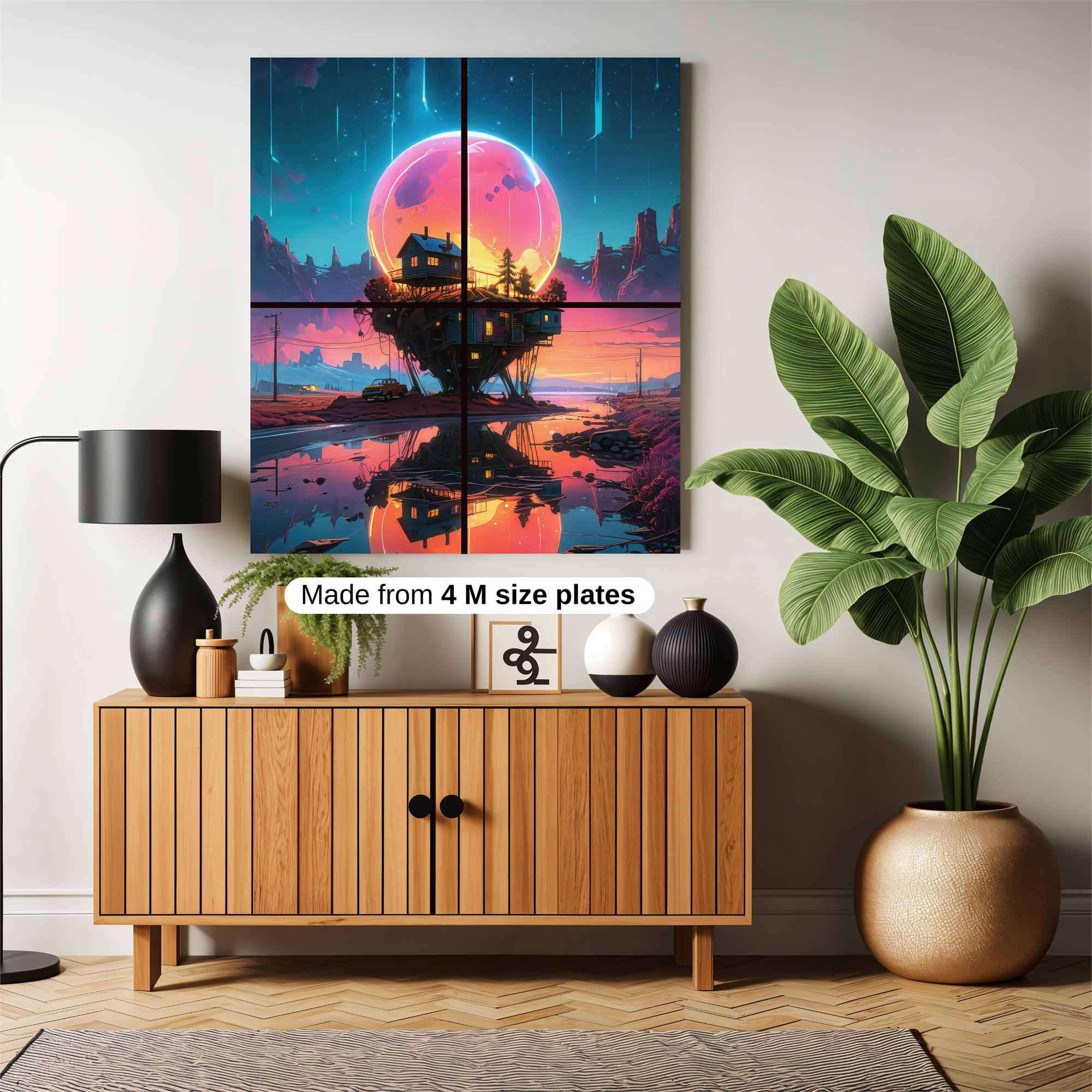 Lunar Whimsy Safe Wall Magnetic / M
