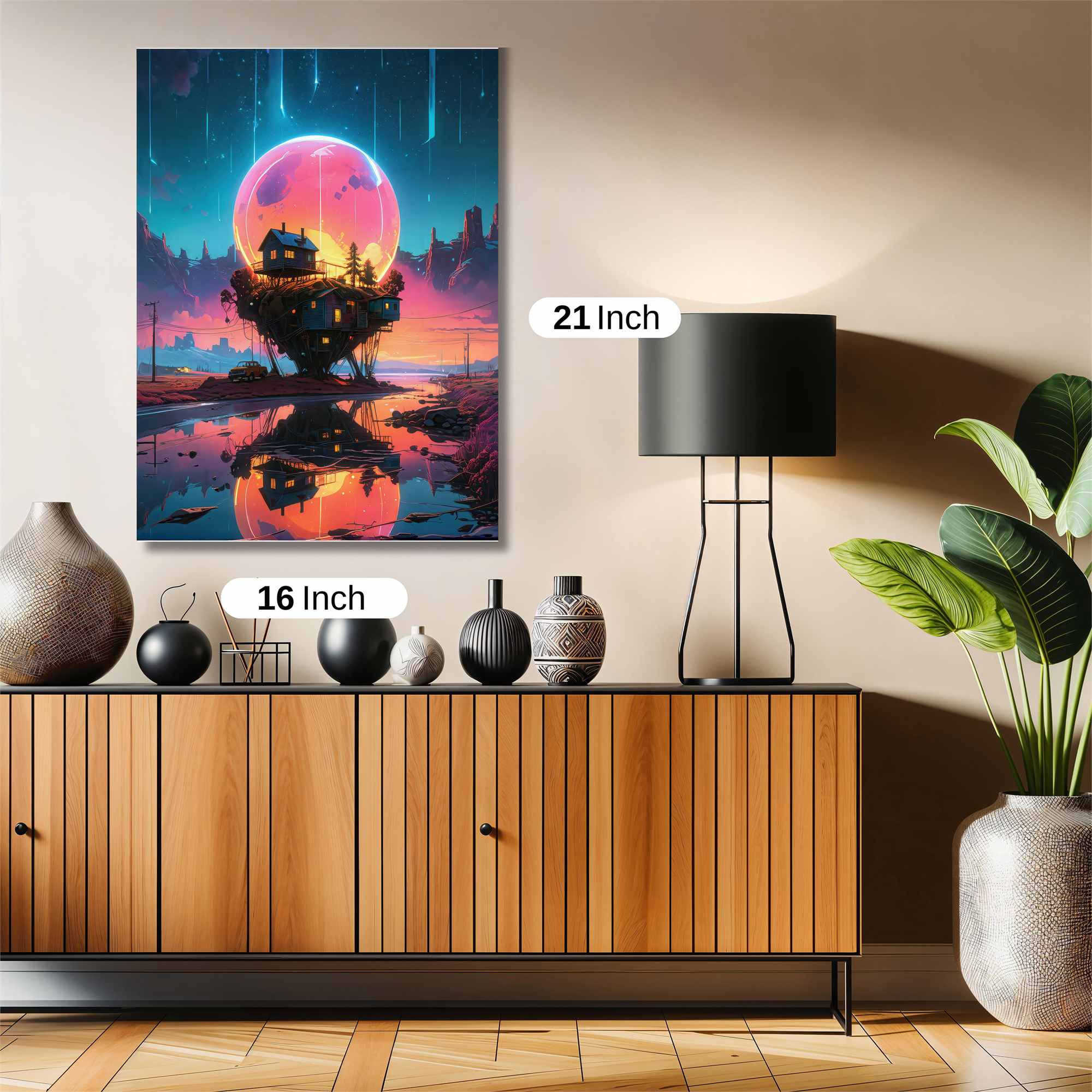 Lunar Whimsy Safe Wall Magnetic / M