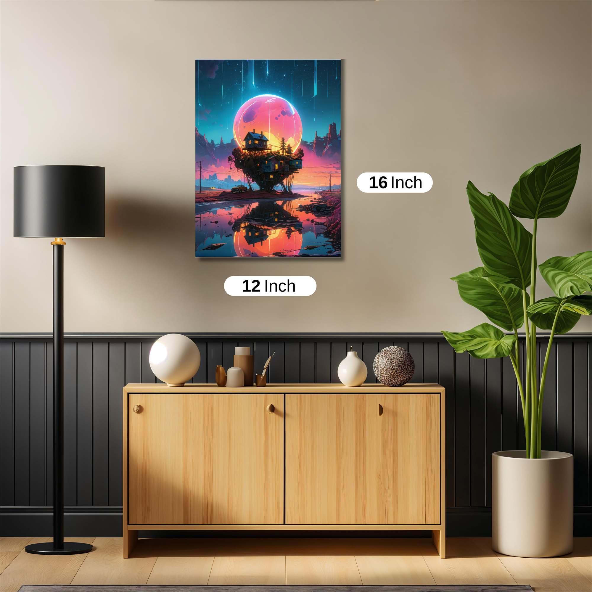 Lunar Whimsy Safe Wall Magnetic / M