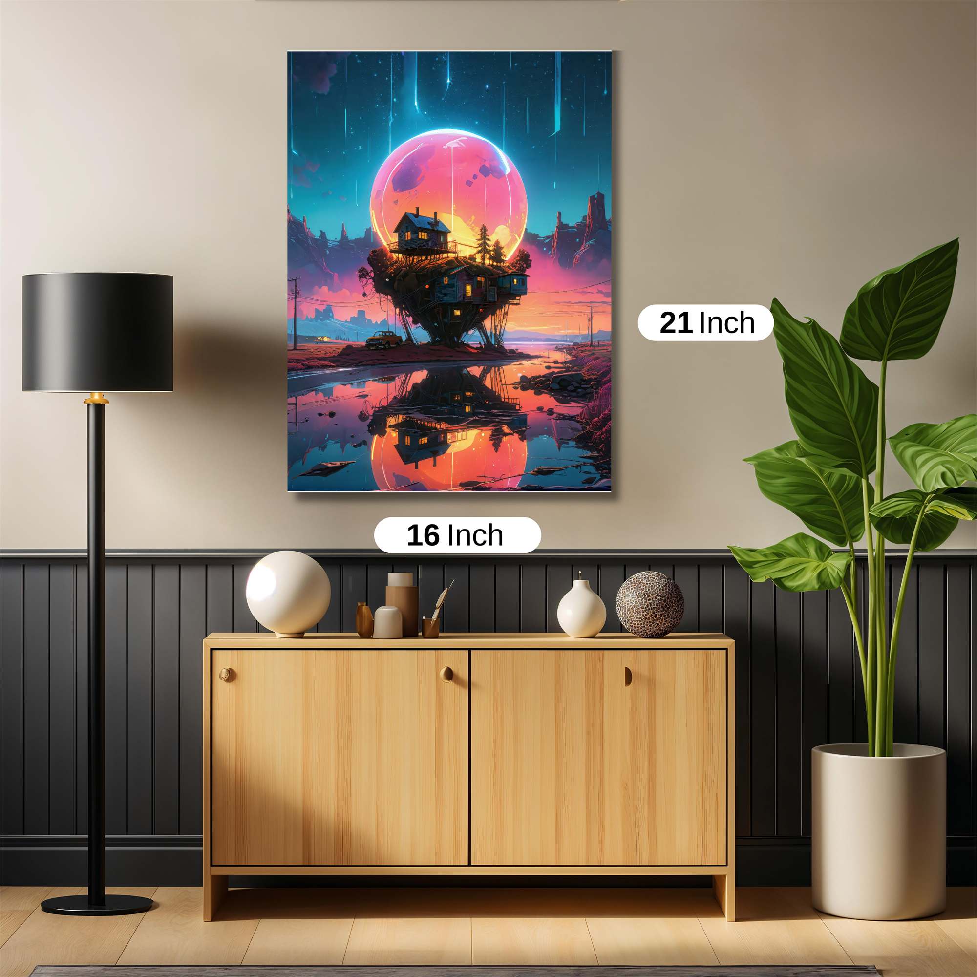 Lunar Whimsy Safe Wall Magnetic / M