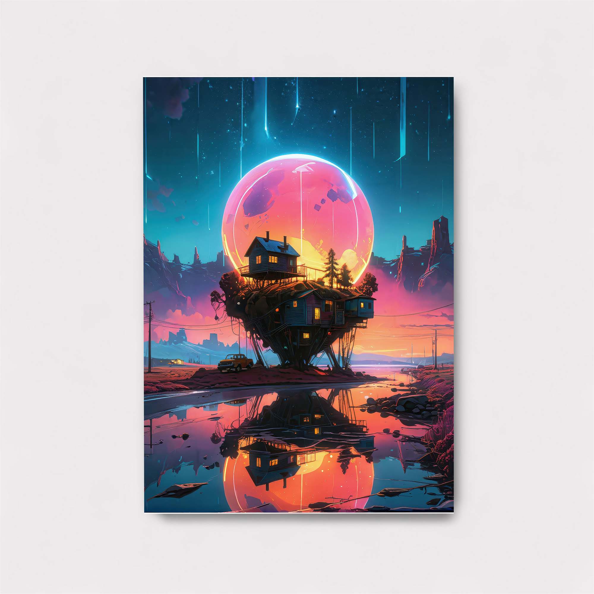 Lunar Whimsy Safe Wall Magnetic / M