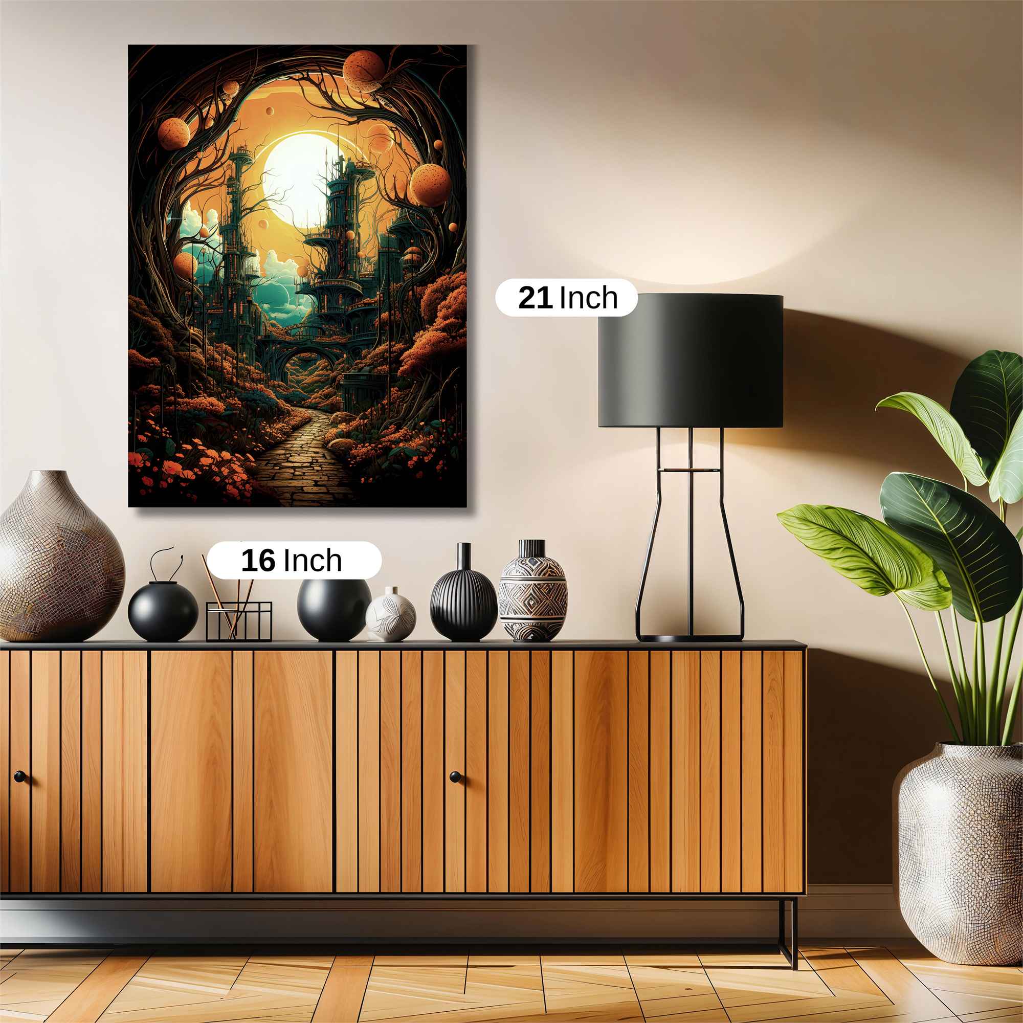 Mystic Twilight Safe Wall Magnetic / M