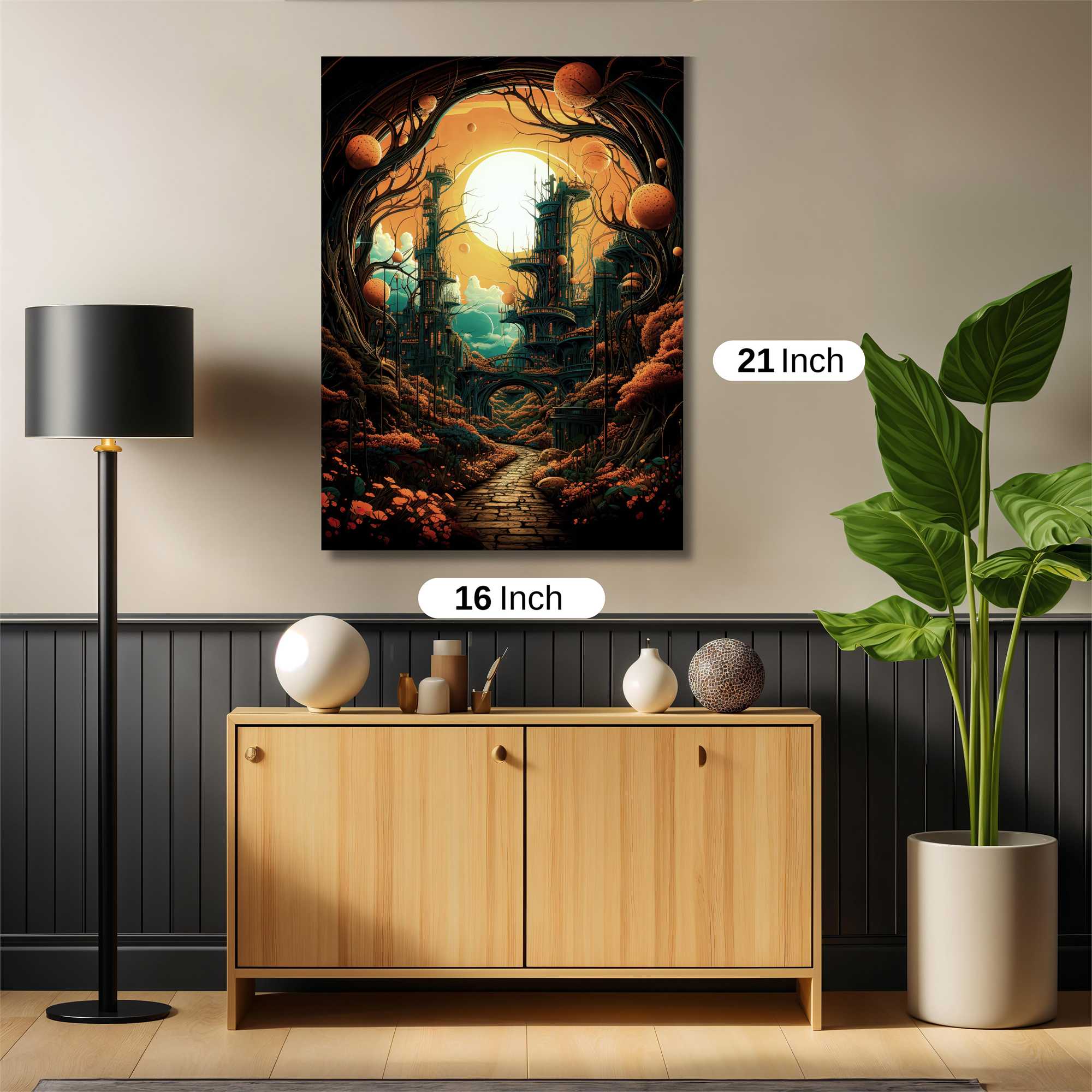 Mystic Twilight Safe Wall Magnetic / M