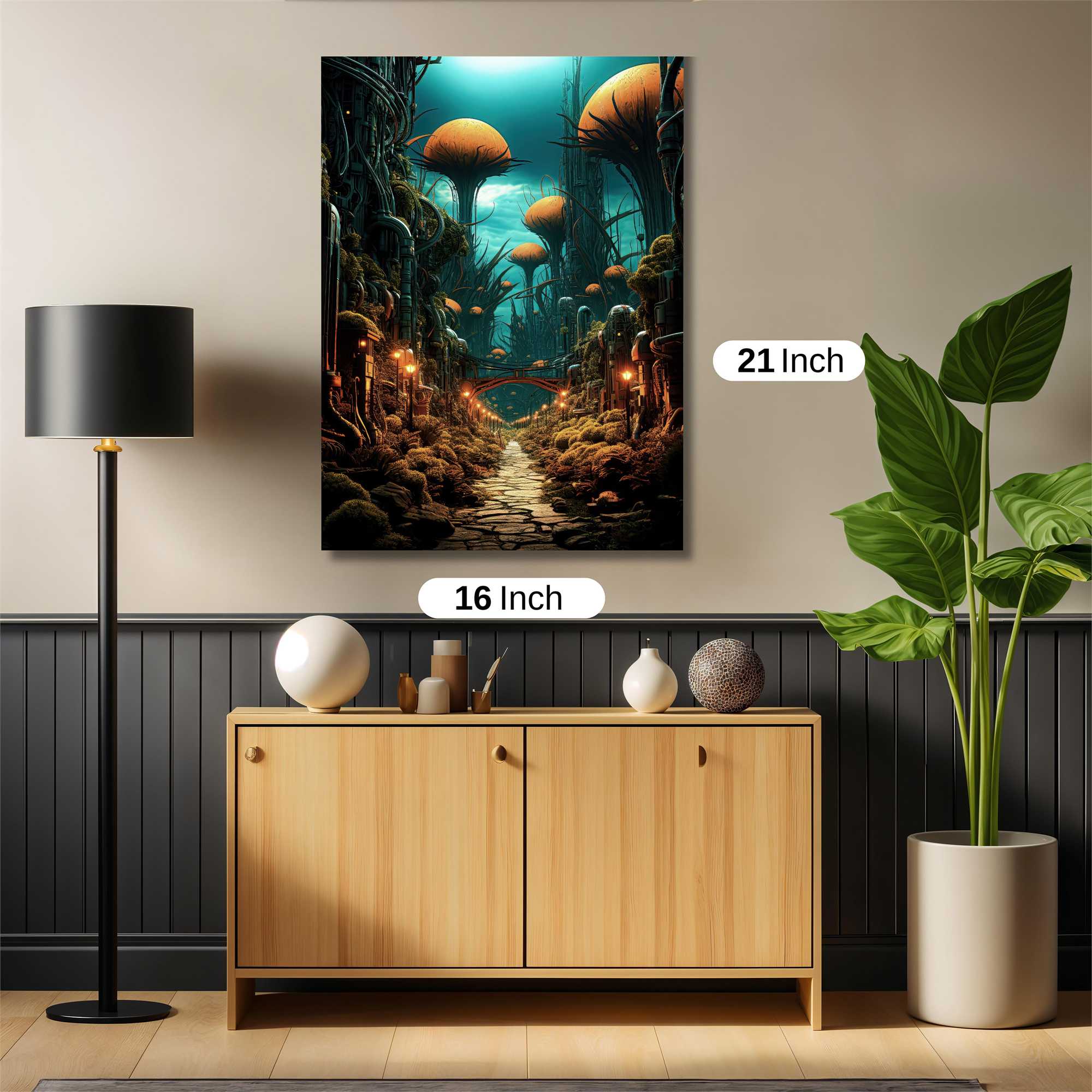 FungiDreamscape Safe Wall Magnetic / M