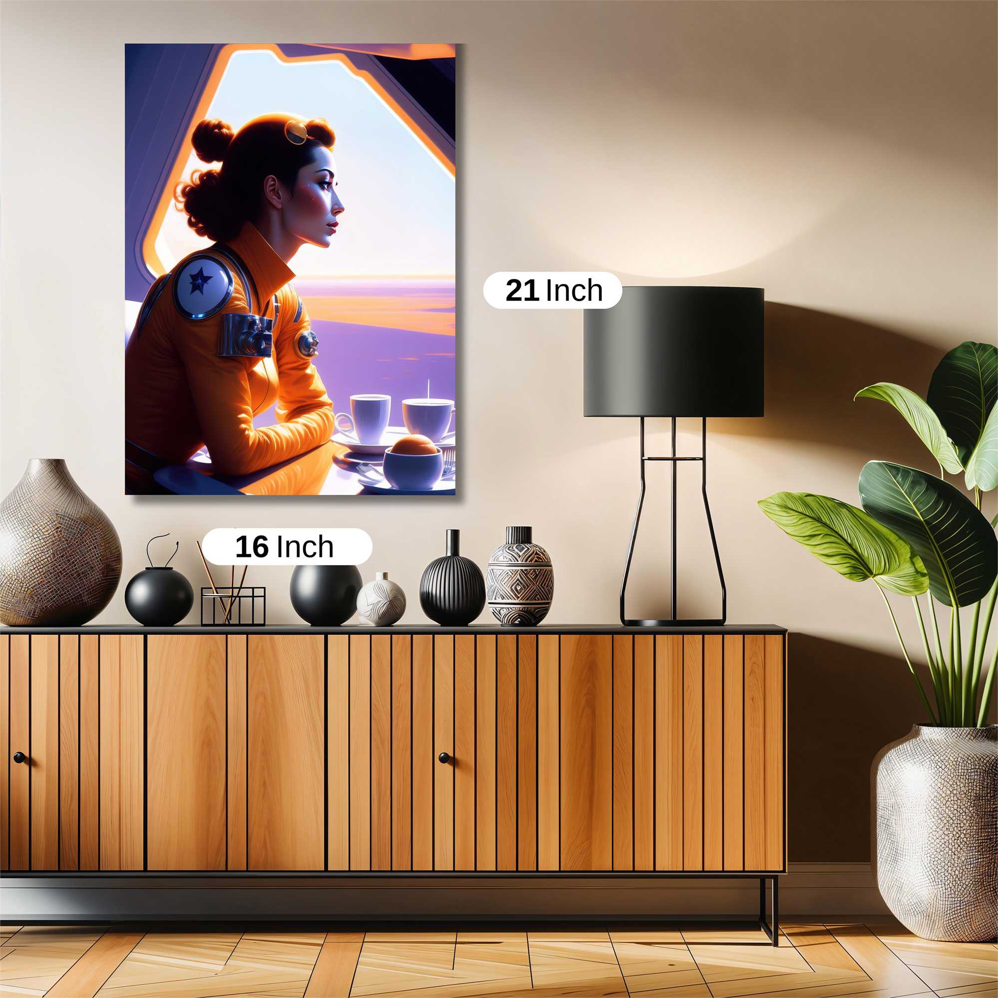 Astronaut Serenity Safe Wall Magnetic / M