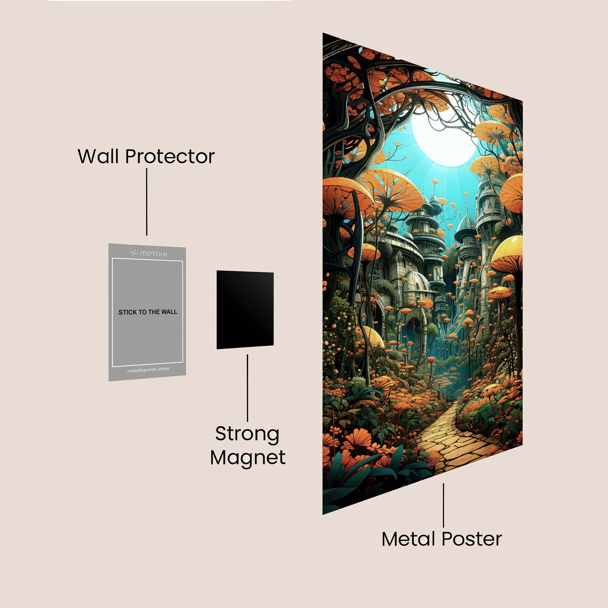 FungusFantasy Safe Wall Magnetic / M