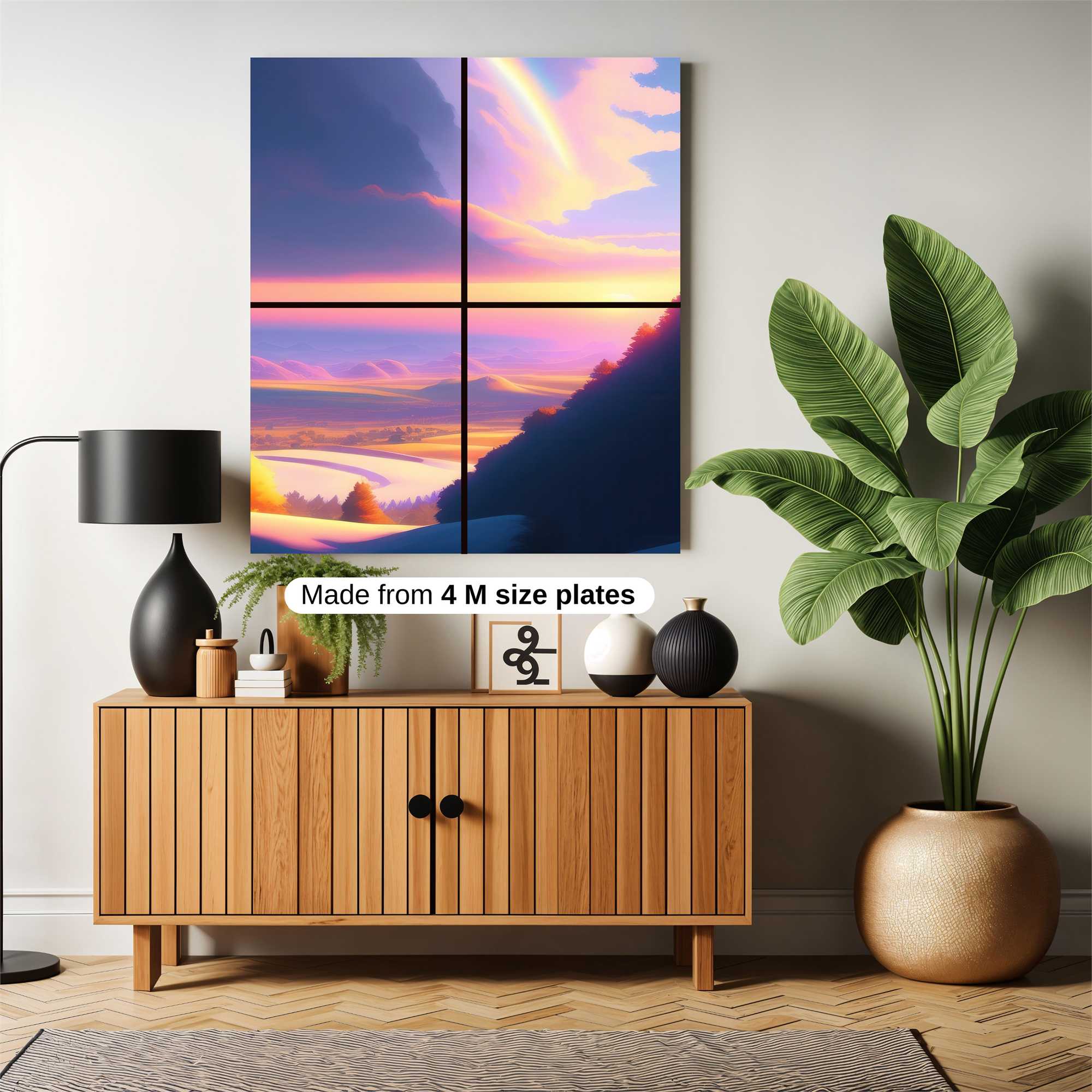 Sunset Serenity Safe Wall Magnetic / M