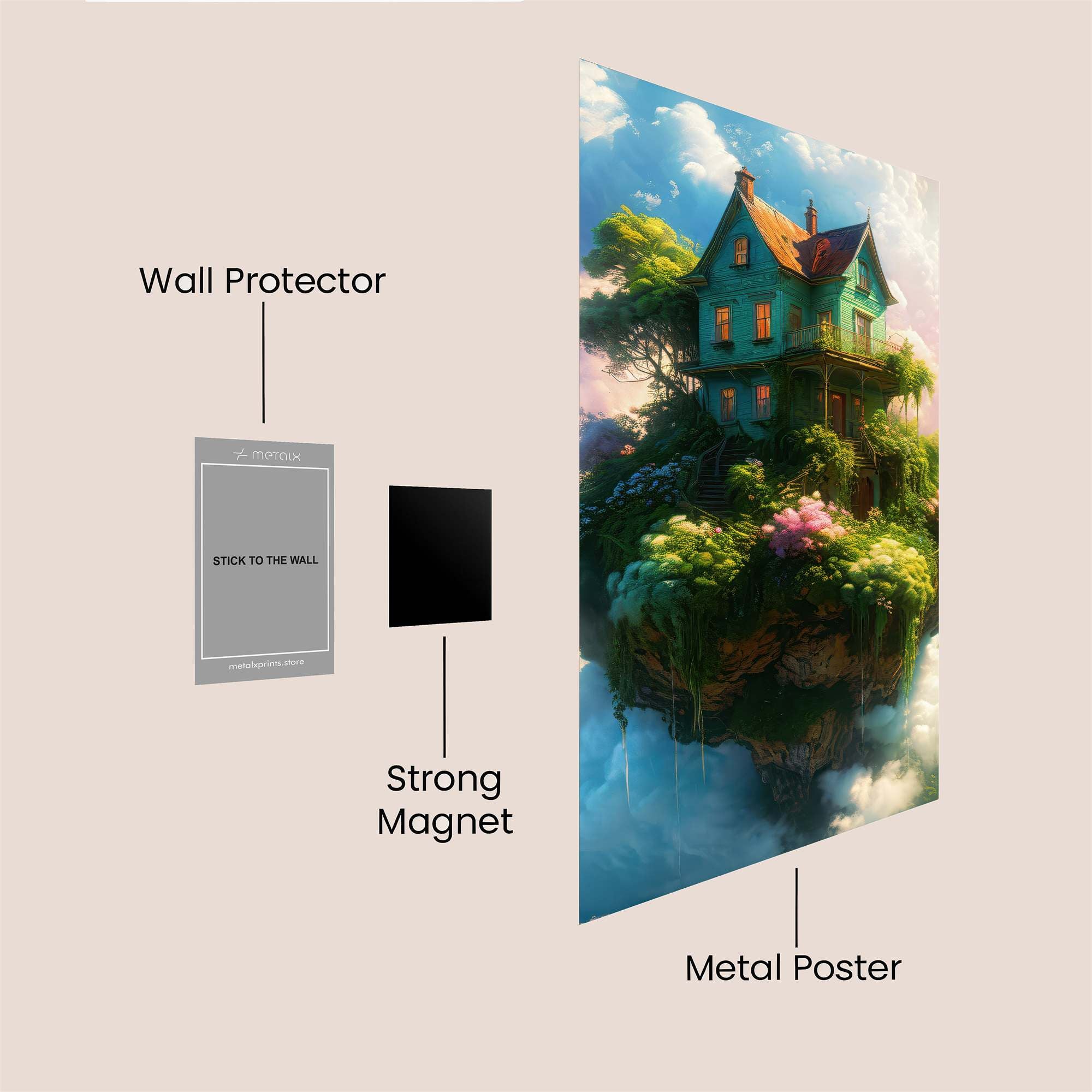 Skyhaven Dream Safe Wall Magnetic / M