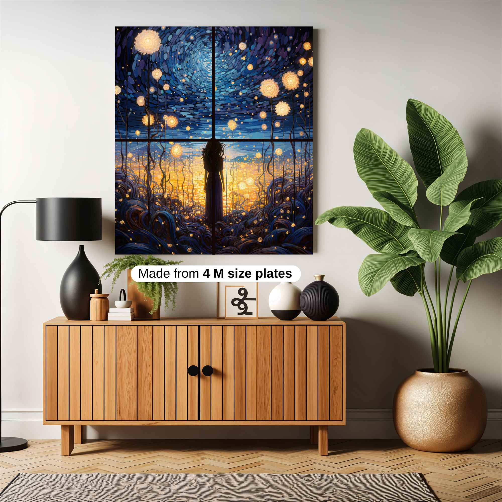 Mystic Glow Safe Wall Magnetic / M