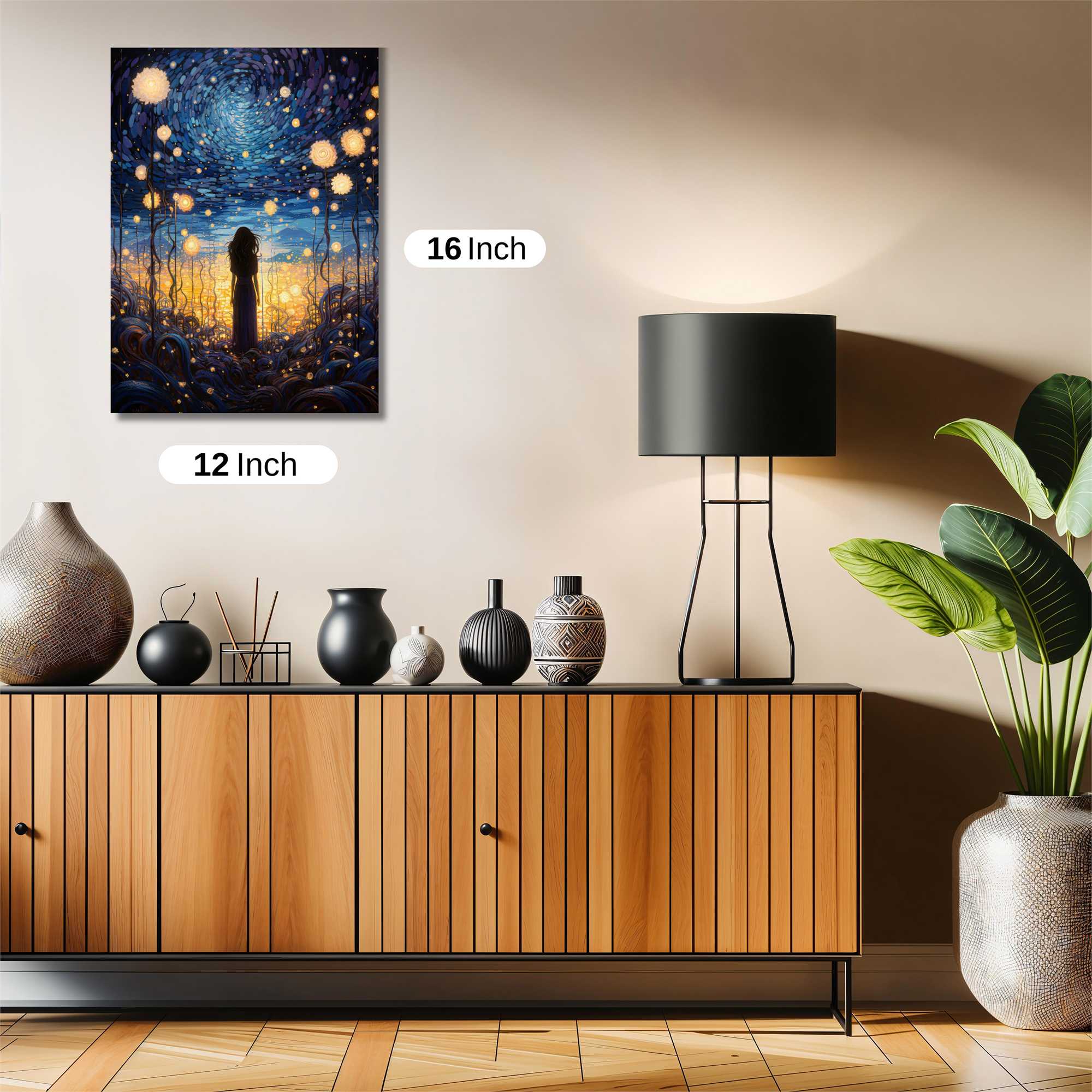 Mystic Glow Safe Wall Magnetic / M