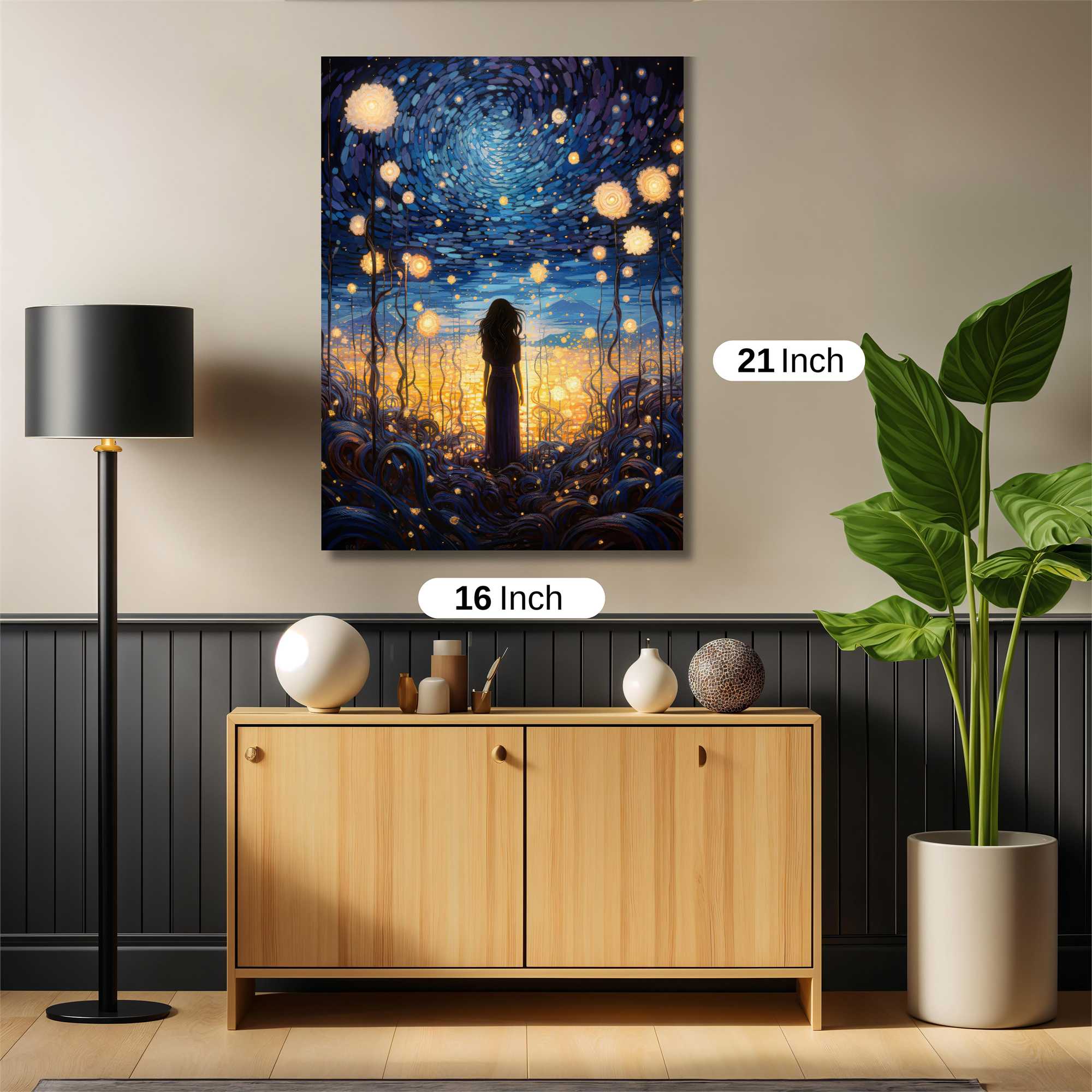 Mystic Glow Safe Wall Magnetic / M