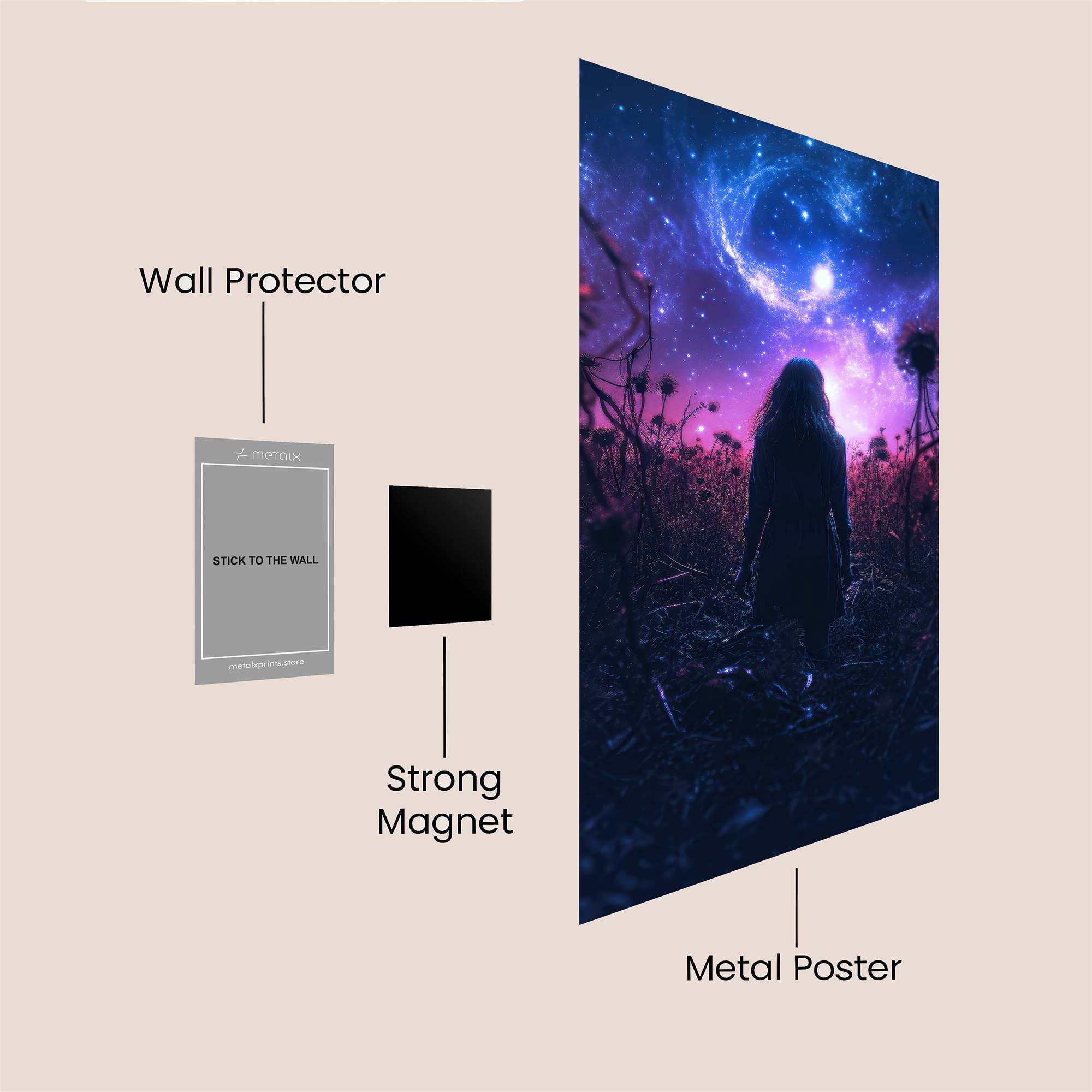 Stellar Serenity Safe Wall Magnetic / M