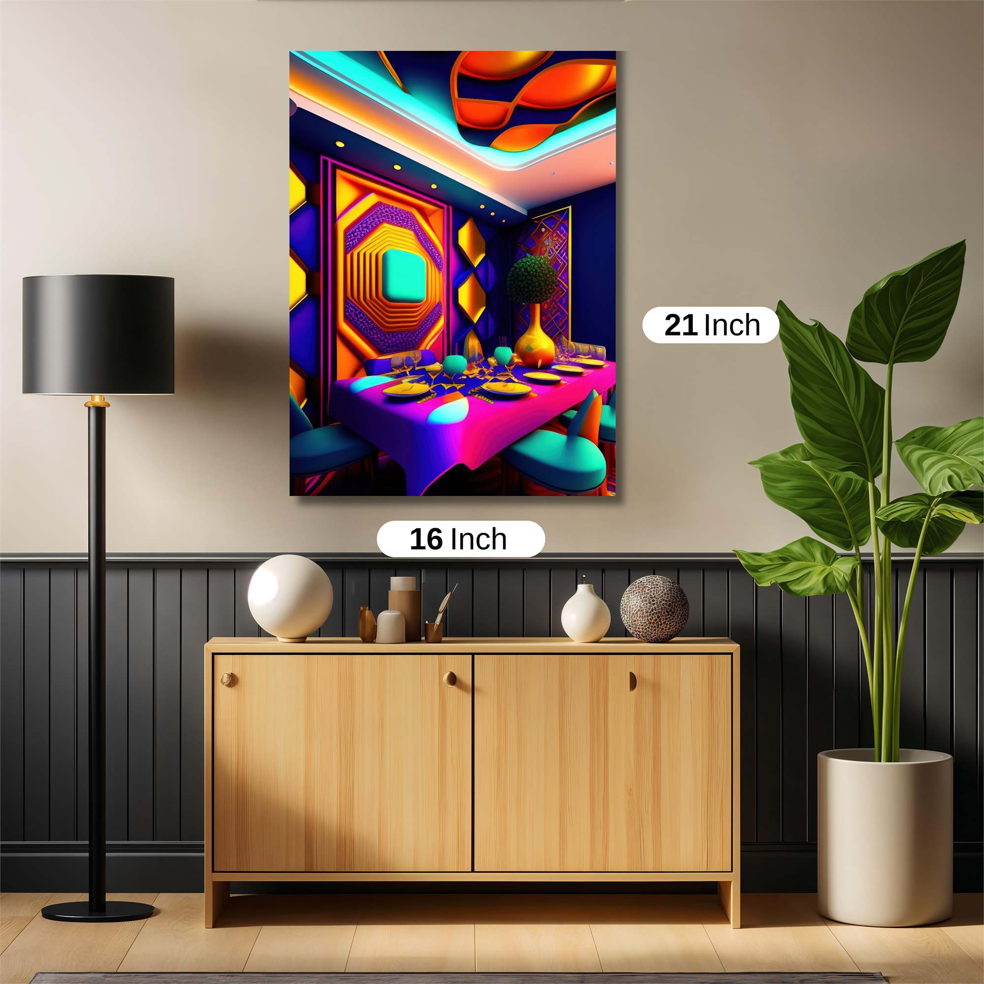 Neon Feast Safe Wall Magnetic / M