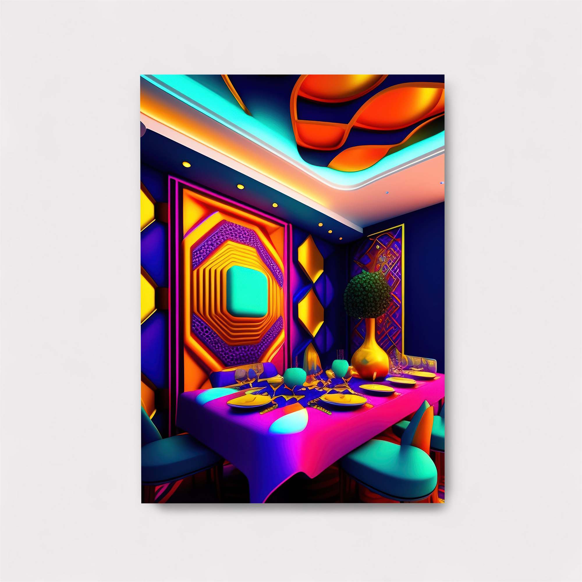Neon Feast Safe Wall Magnetic / M