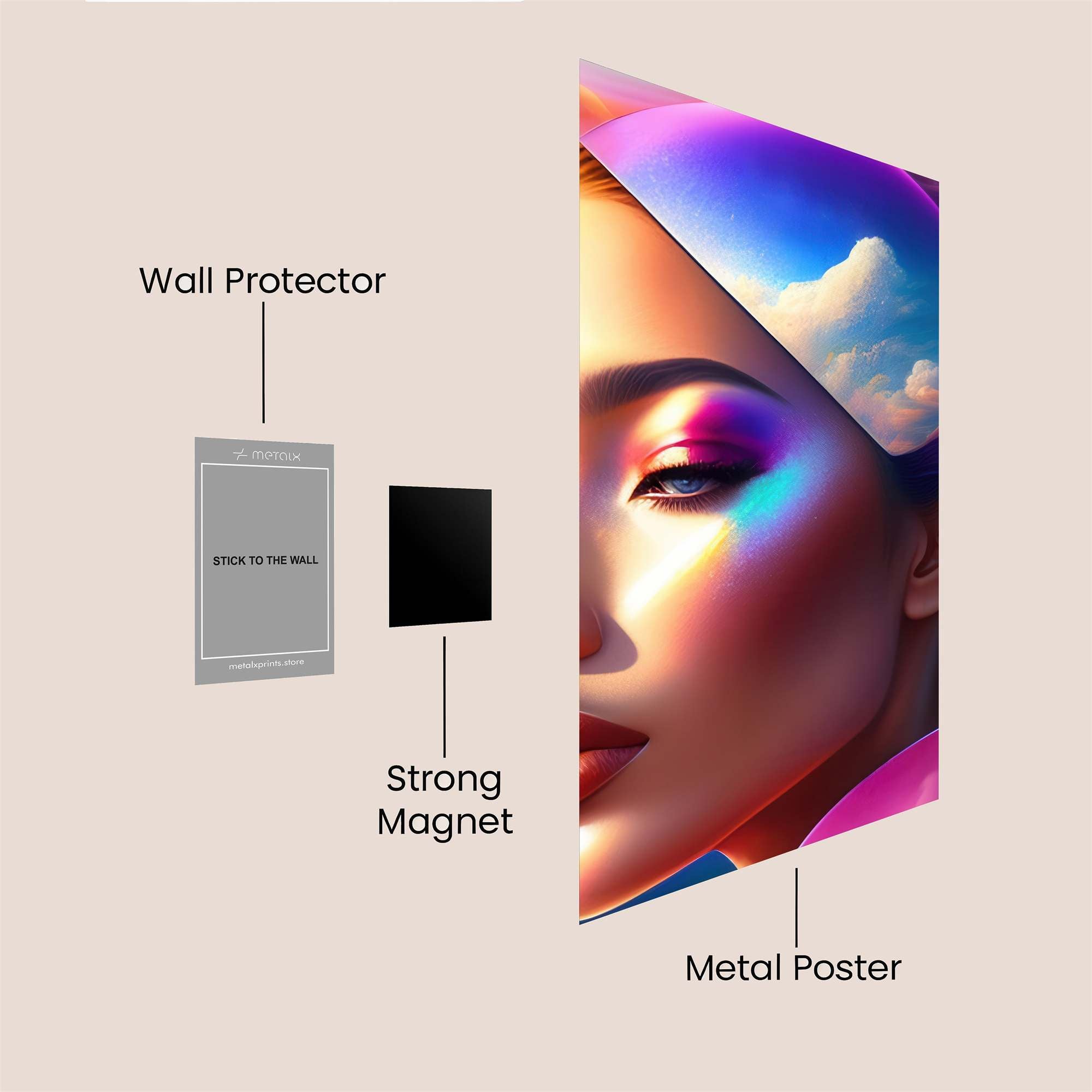 Sky Dreamer Safe Wall Magnetic / M