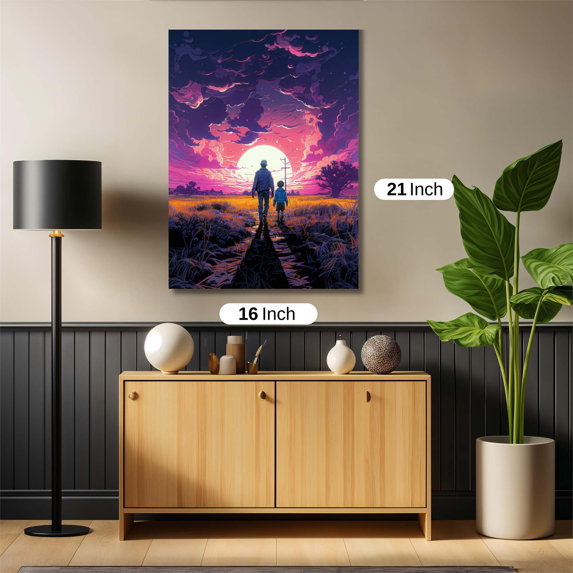 Journey Serene Safe Wall Magnetic / M