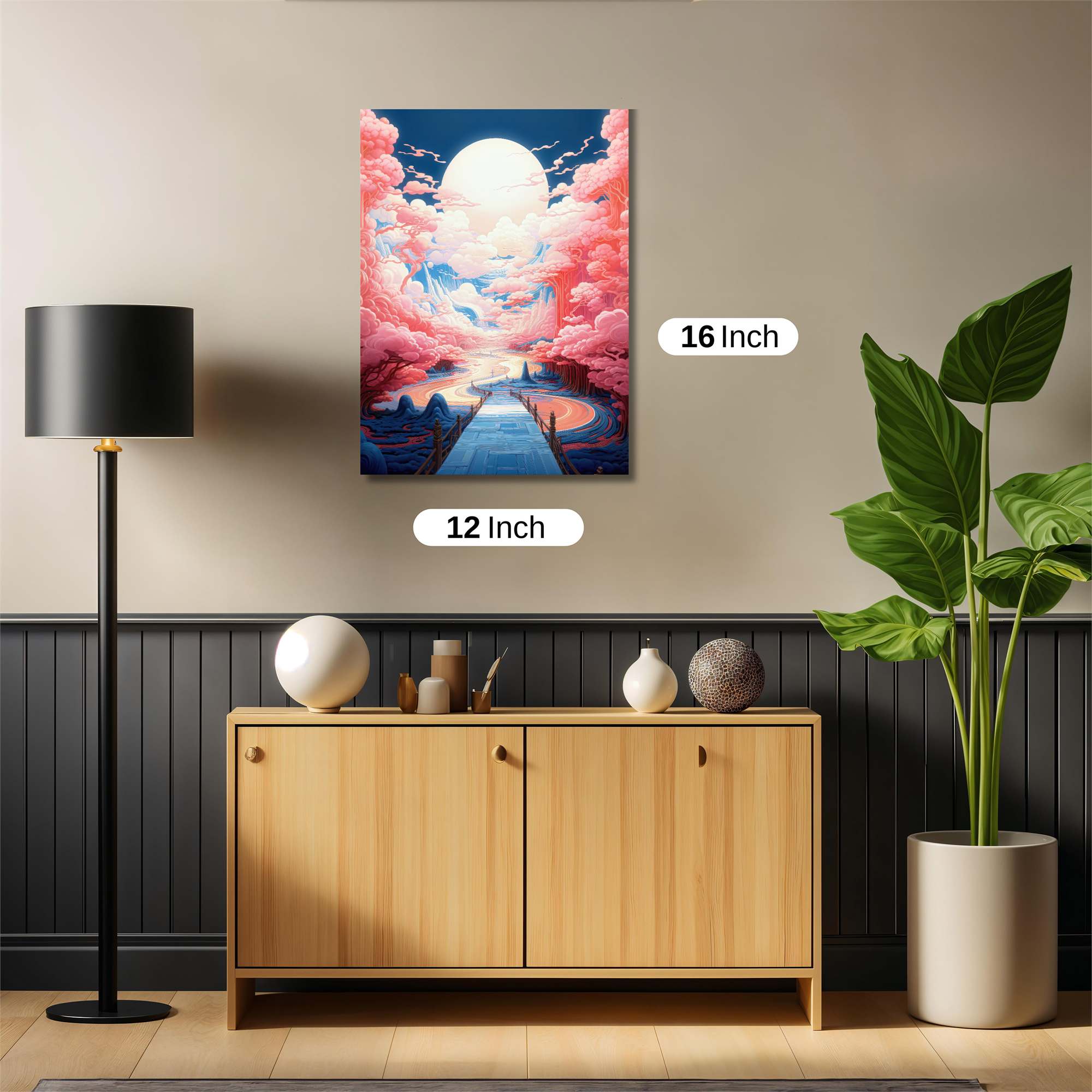Moonlit Dream Safe Wall Magnetic / M