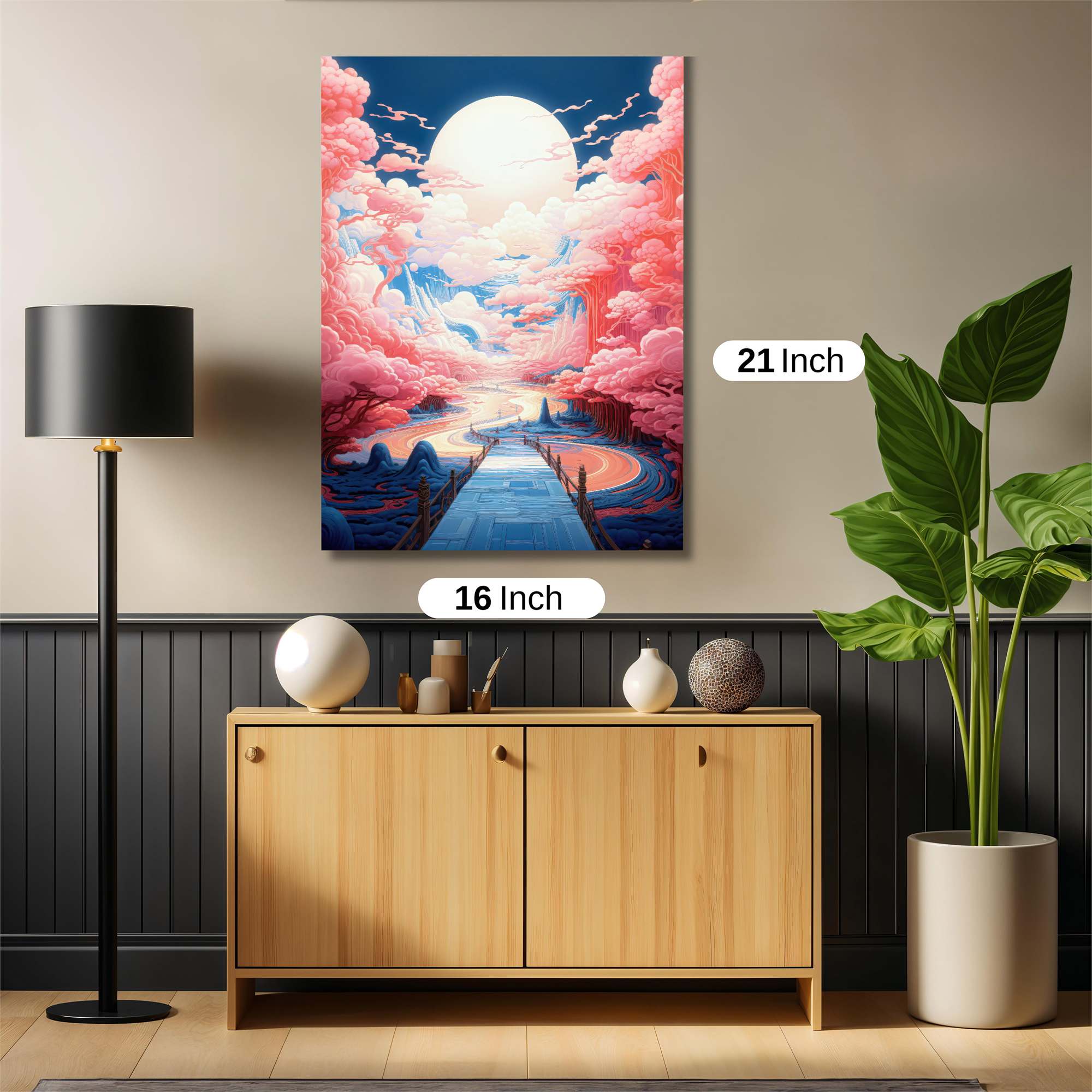 Moonlit Dream Safe Wall Magnetic / M