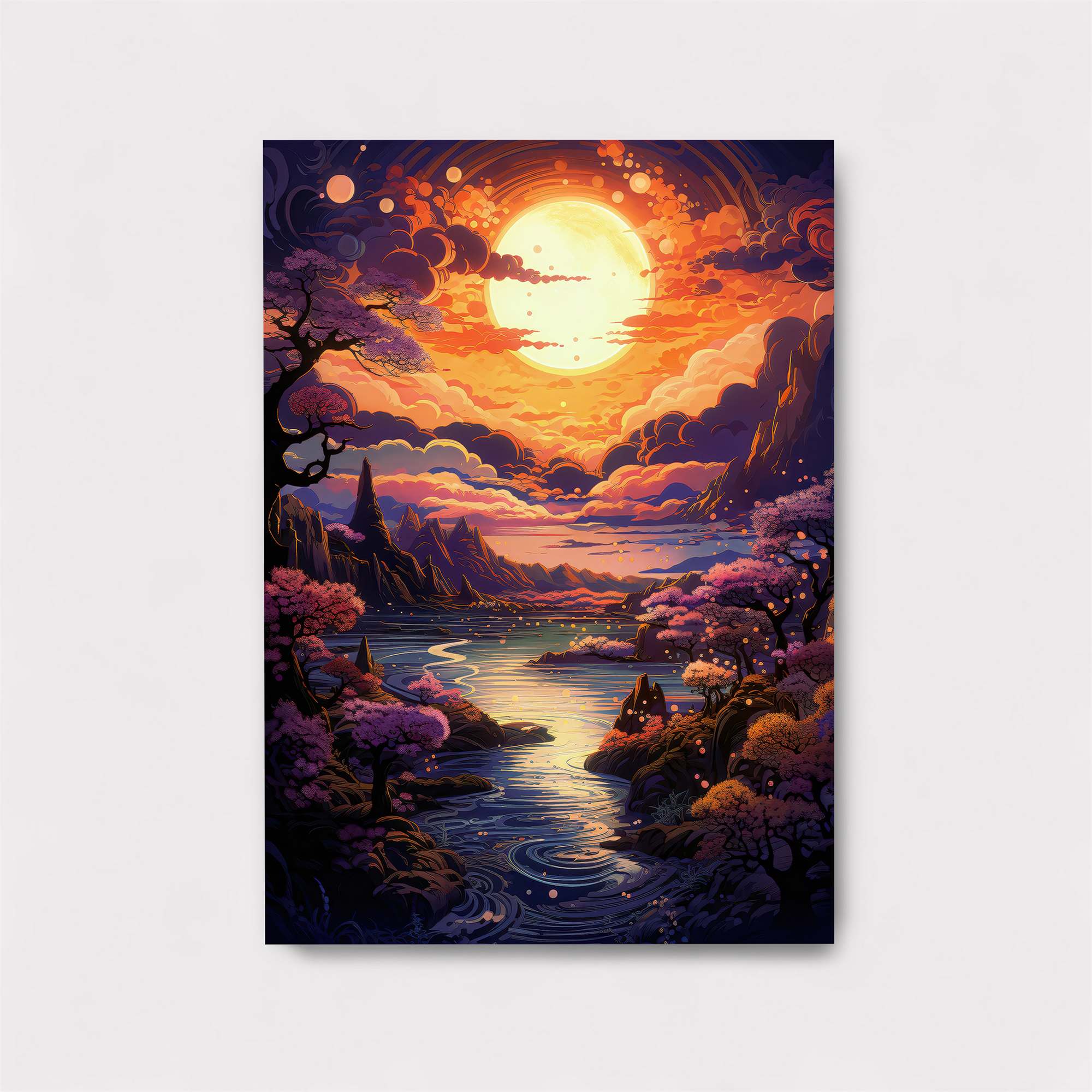 Sunset Serenity Safe Wall Magnetic / M