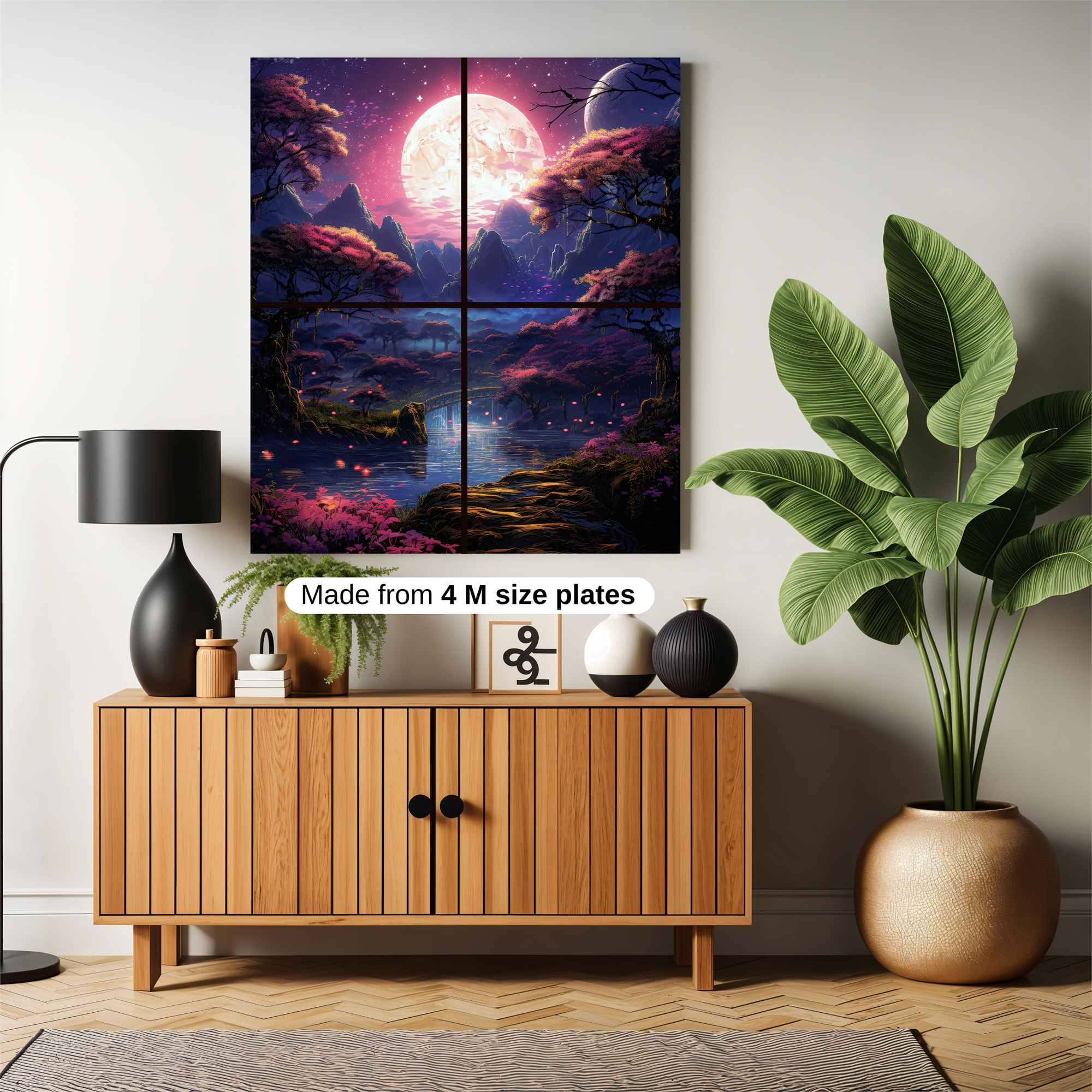 Moonlit Whimsy Safe Wall Magnetic / M