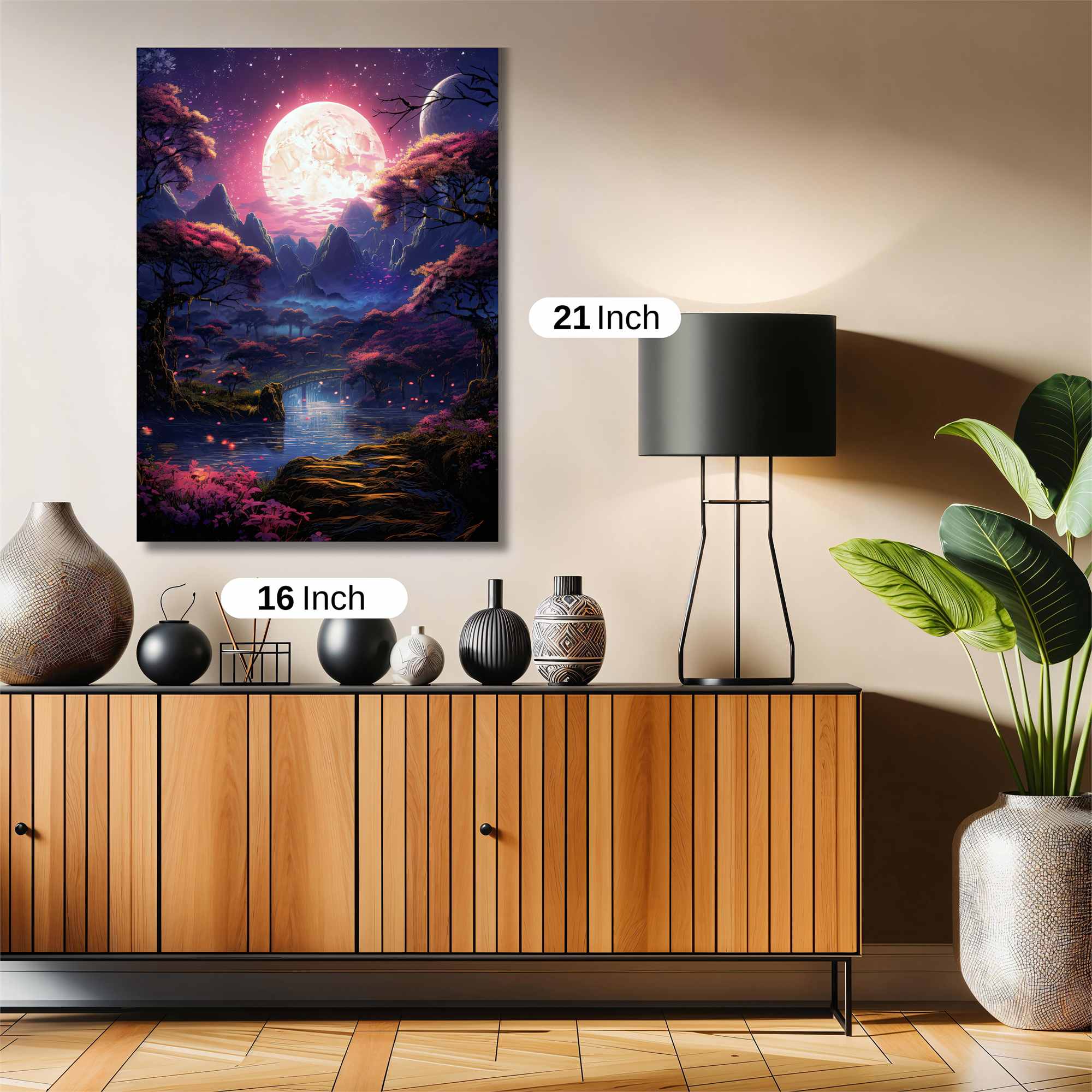 Moonlit Whimsy Safe Wall Magnetic / M
