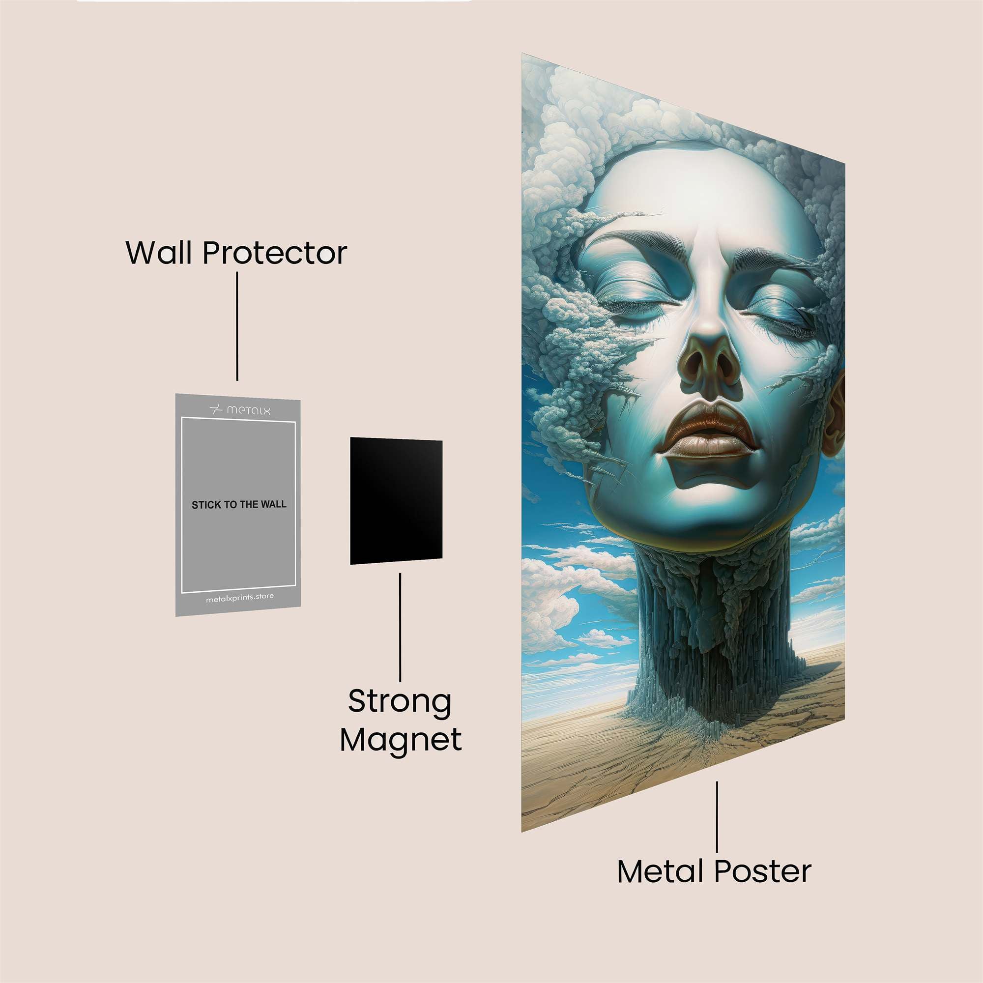 CloudSerenity Safe Wall Magnetic / M