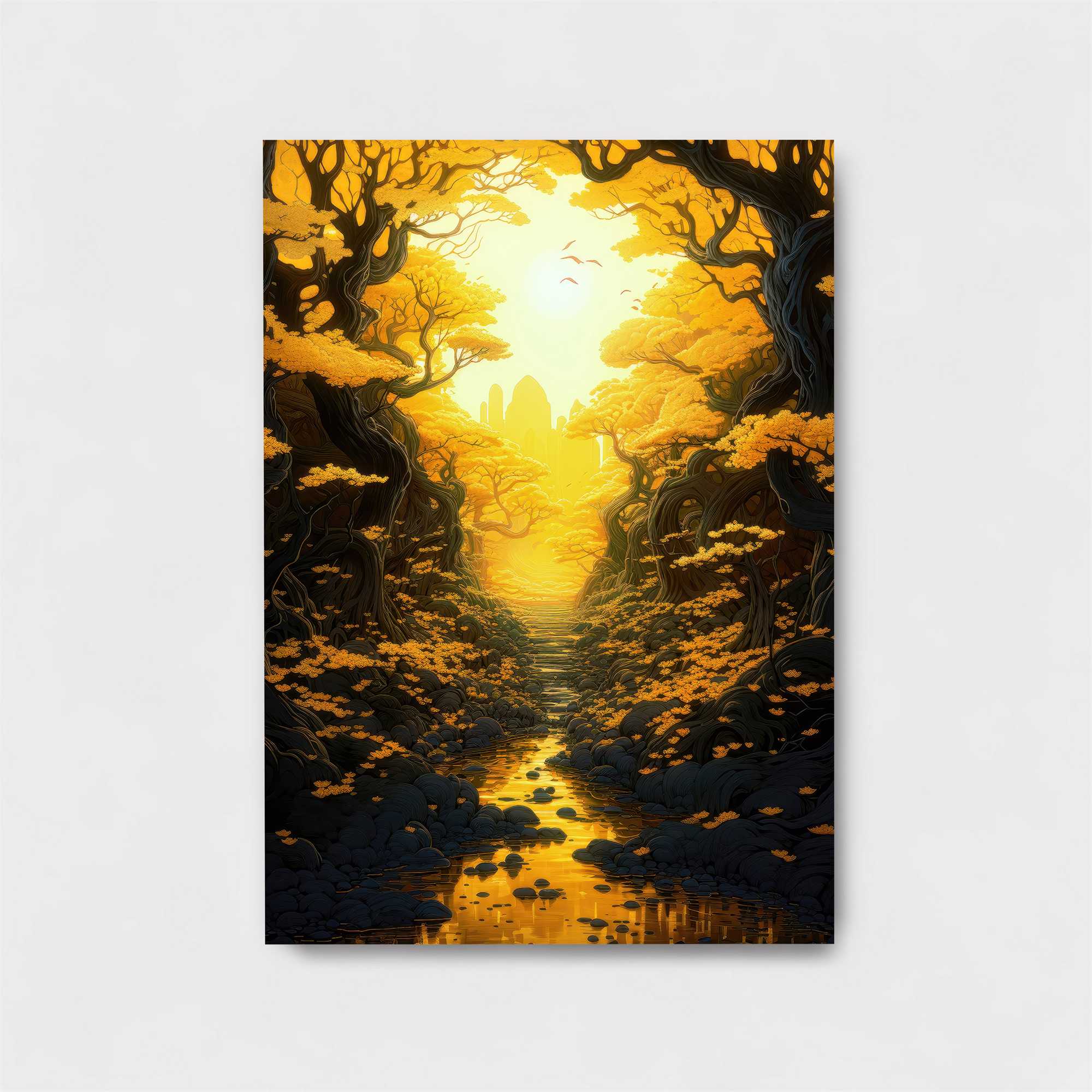 Golden Serenity Safe Wall Magnetic / M