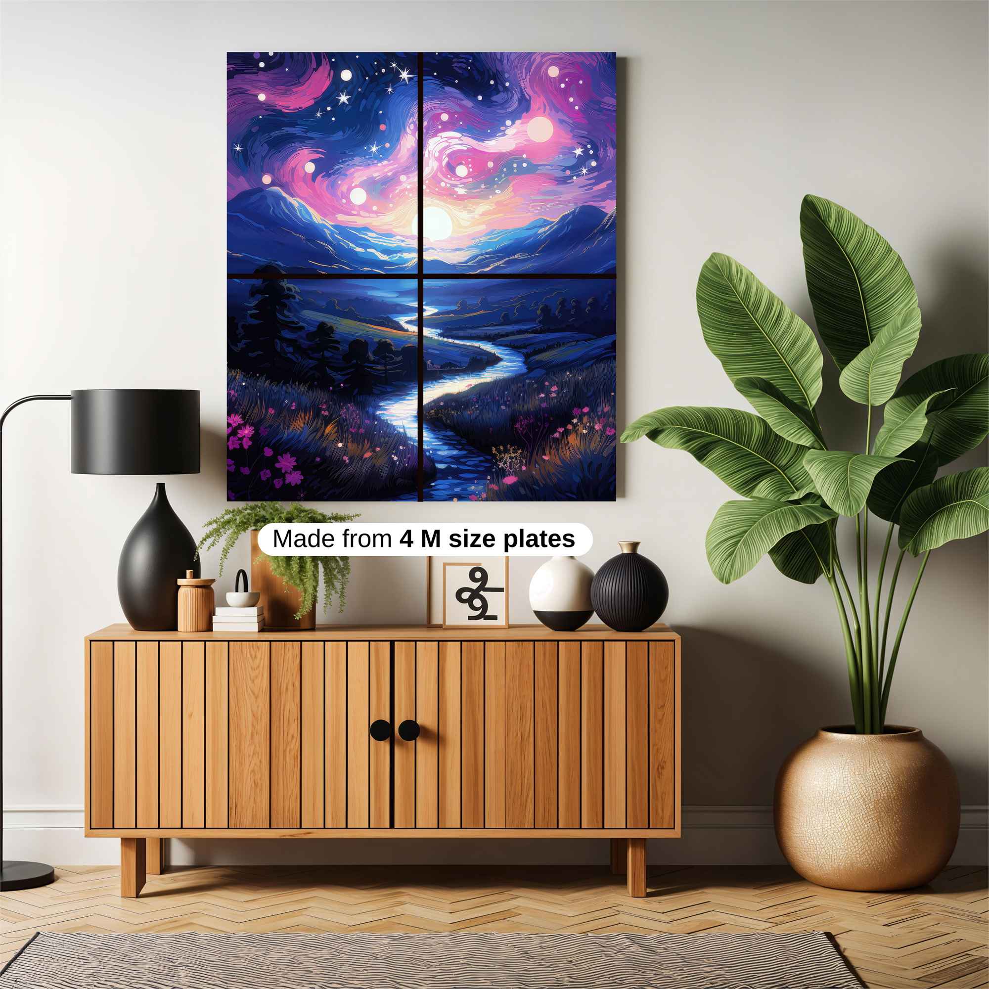 Cosmic Serenity Safe Wall Magnetic / M
