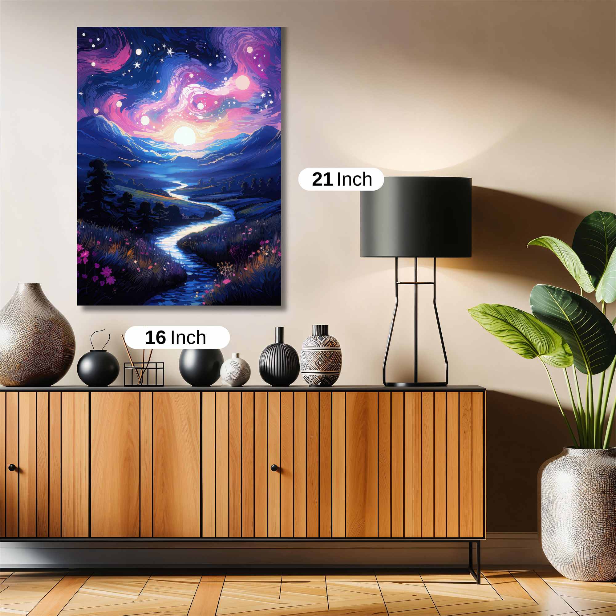 Cosmic Serenity Safe Wall Magnetic / M