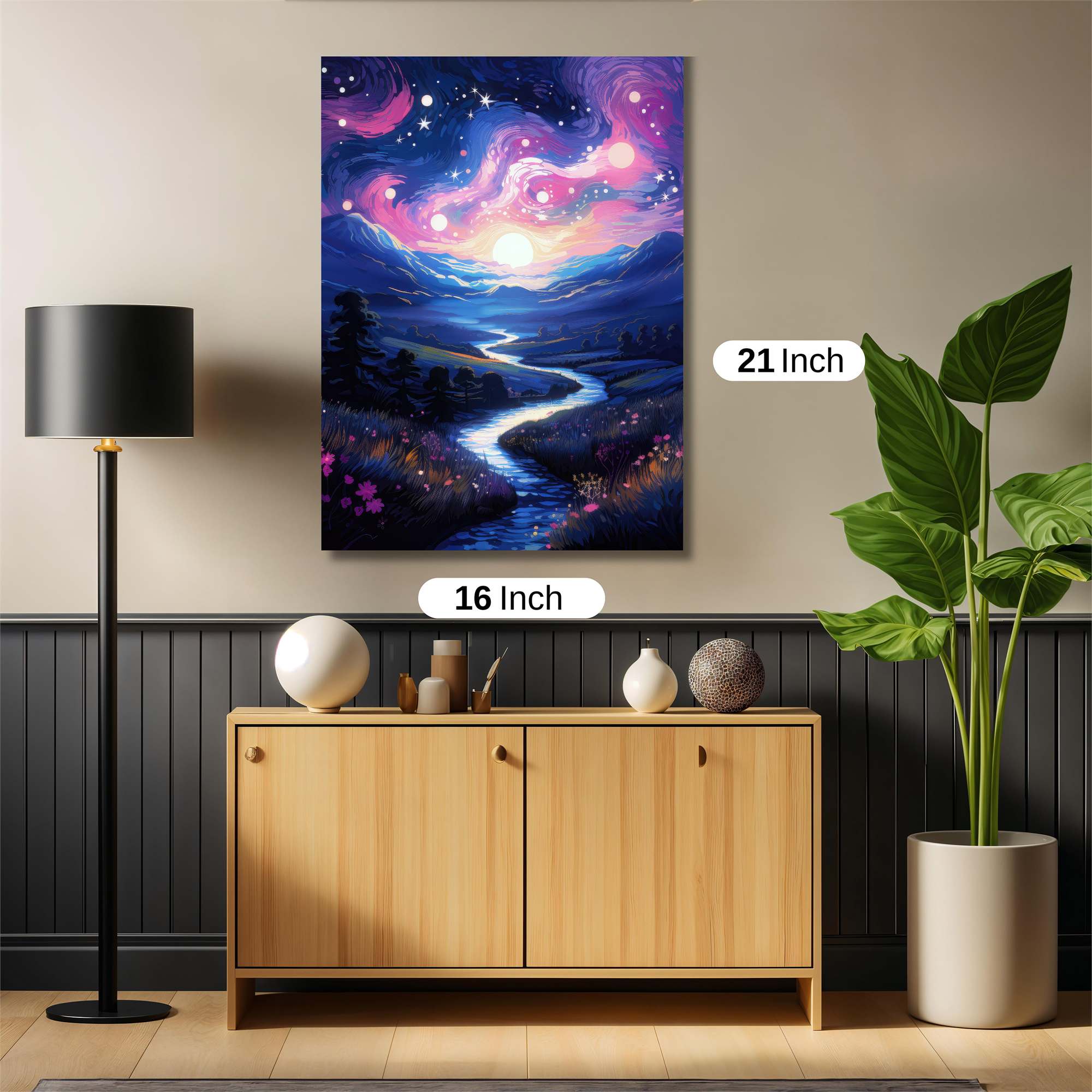 Cosmic Serenity Safe Wall Magnetic / M