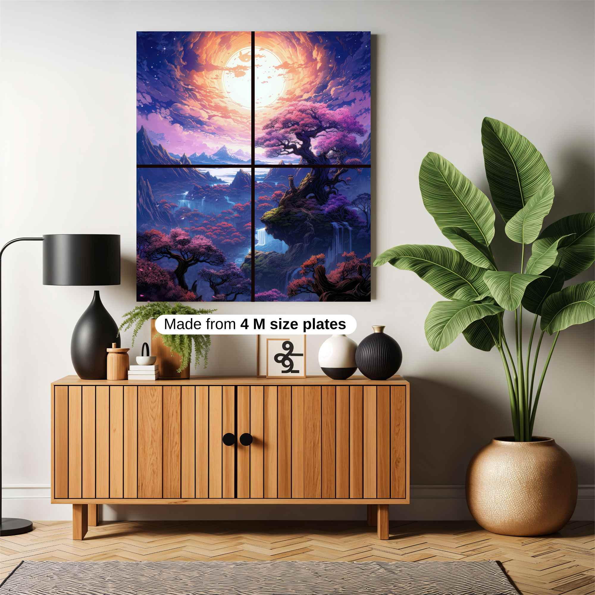 Moonlit Serenity Safe Wall Magnetic / M