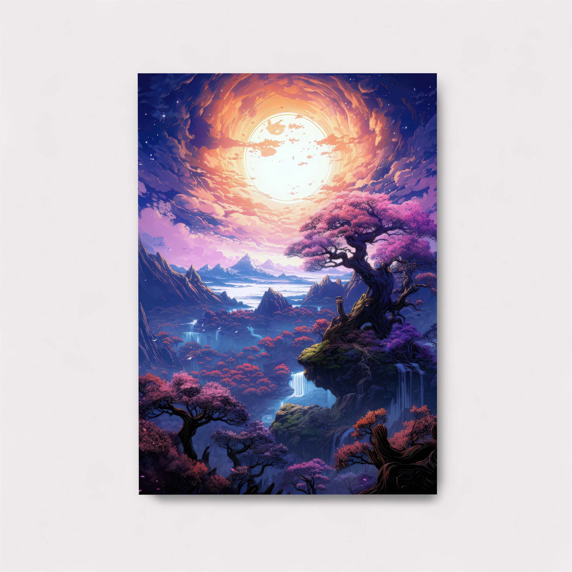 Moonlit Serenity Safe Wall Magnetic / M