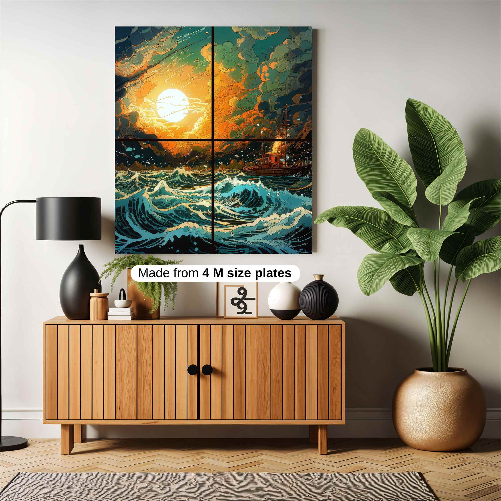 Sunset Voyage Safe Wall Magnetic / M
