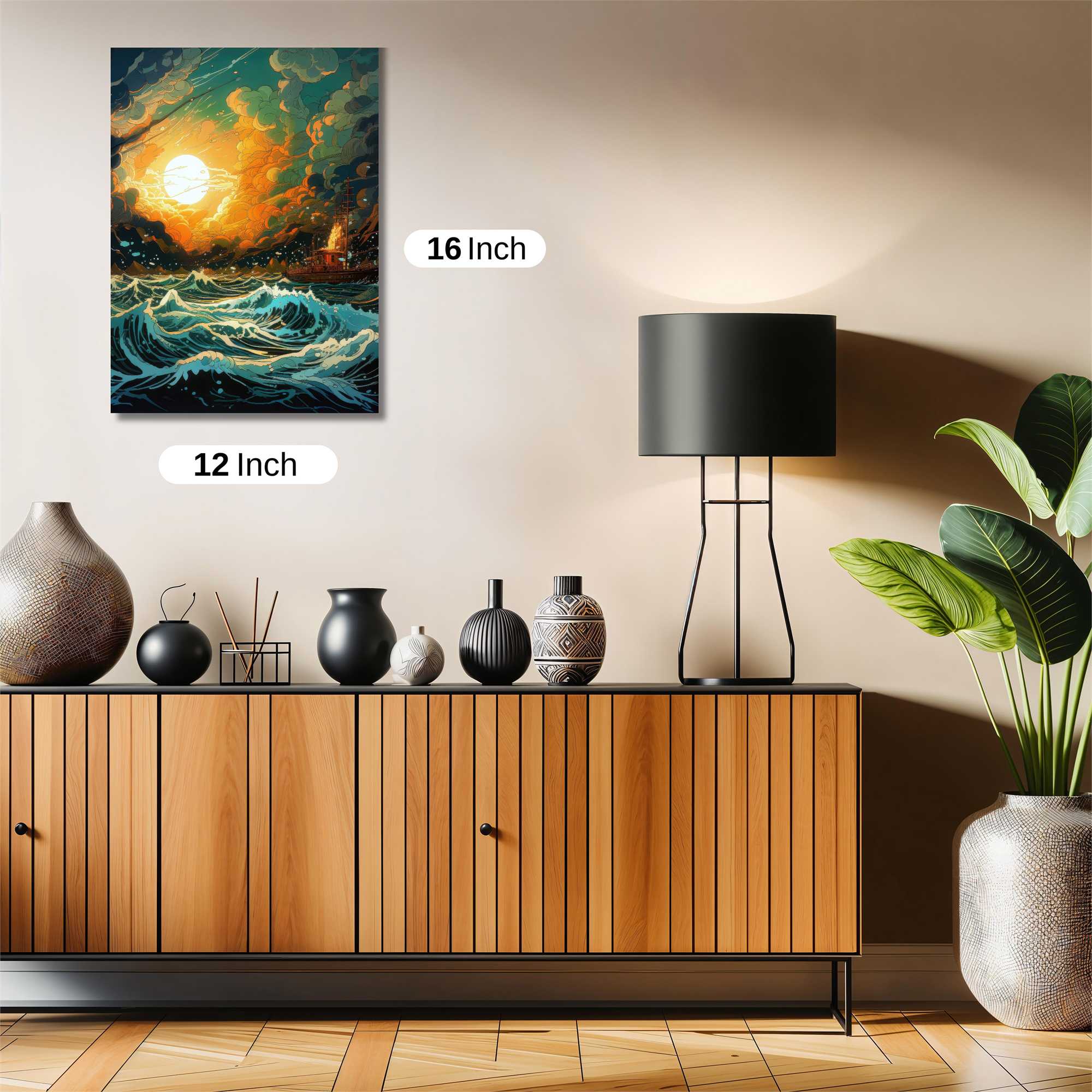 Sunset Voyage Safe Wall Magnetic / M