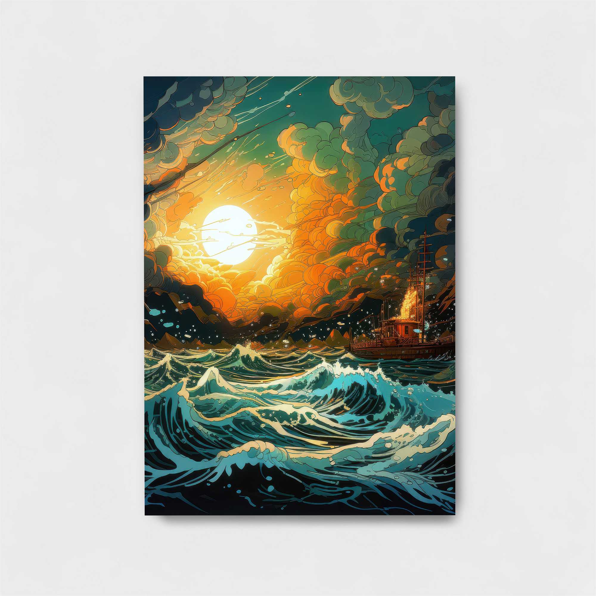 Sunset Voyage Safe Wall Magnetic / M