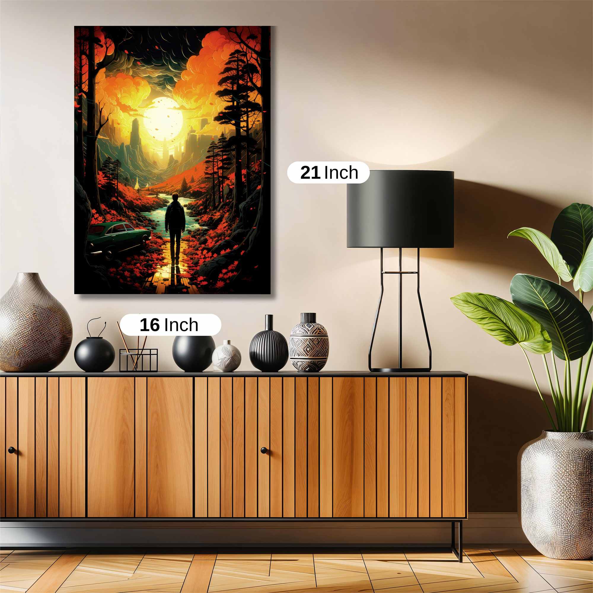 Journey Serene Safe Wall Magnetic / M