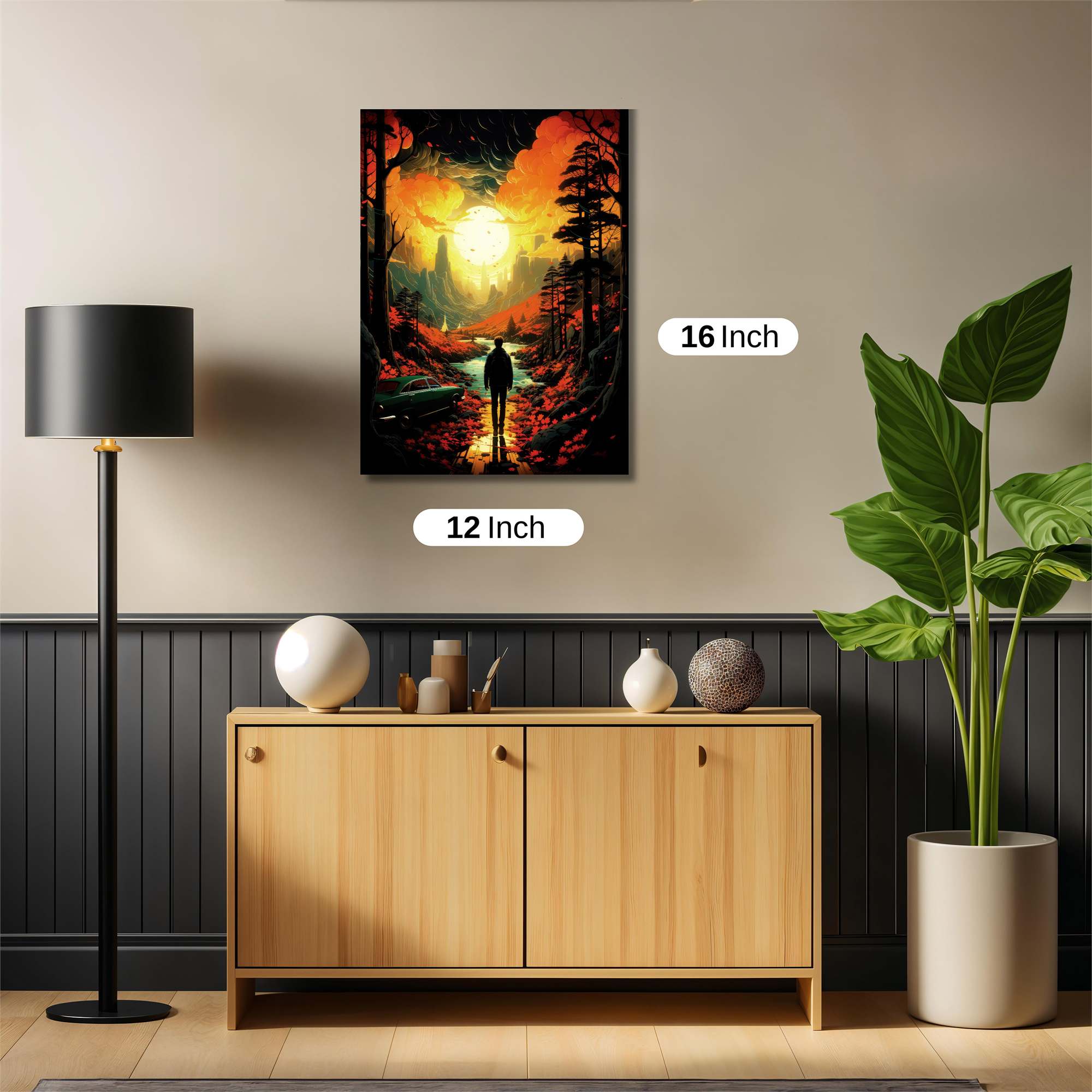 Journey Serene Safe Wall Magnetic / M