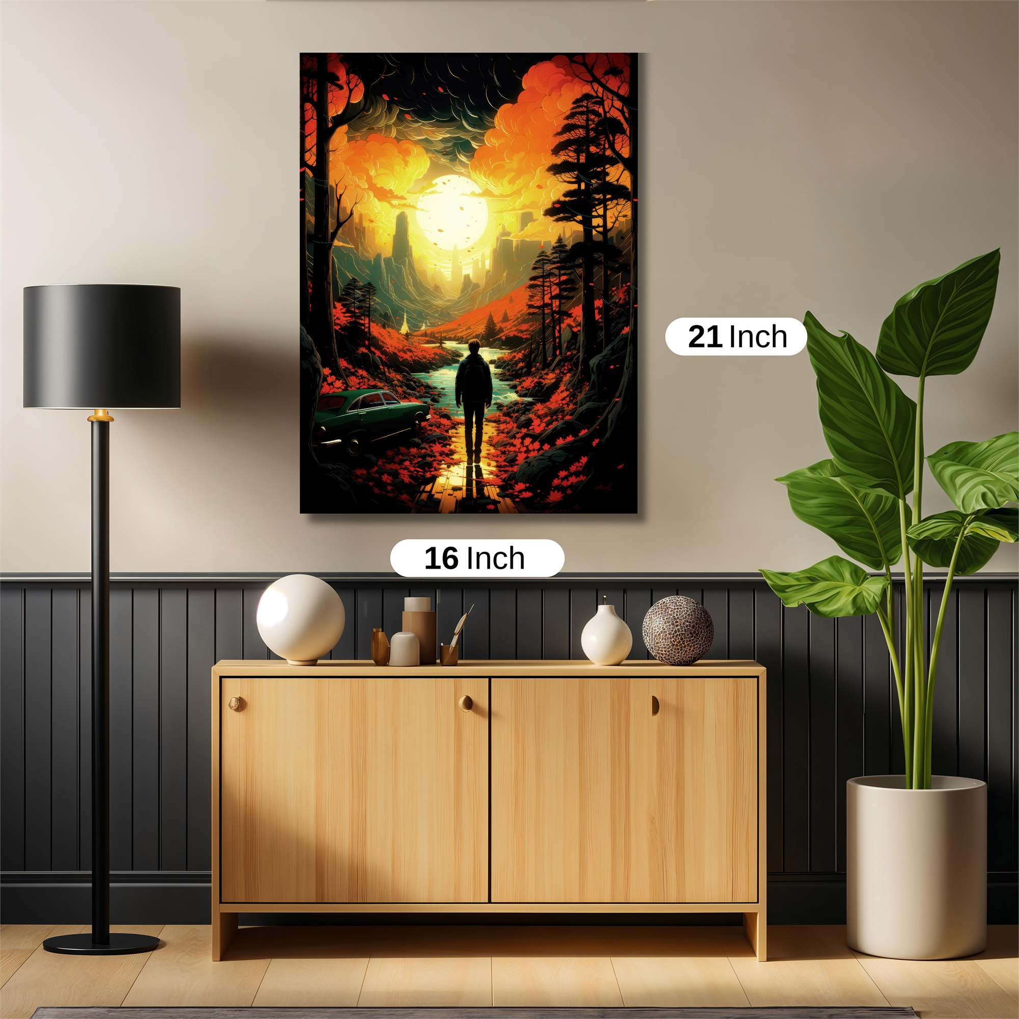 Journey Serene Safe Wall Magnetic / M