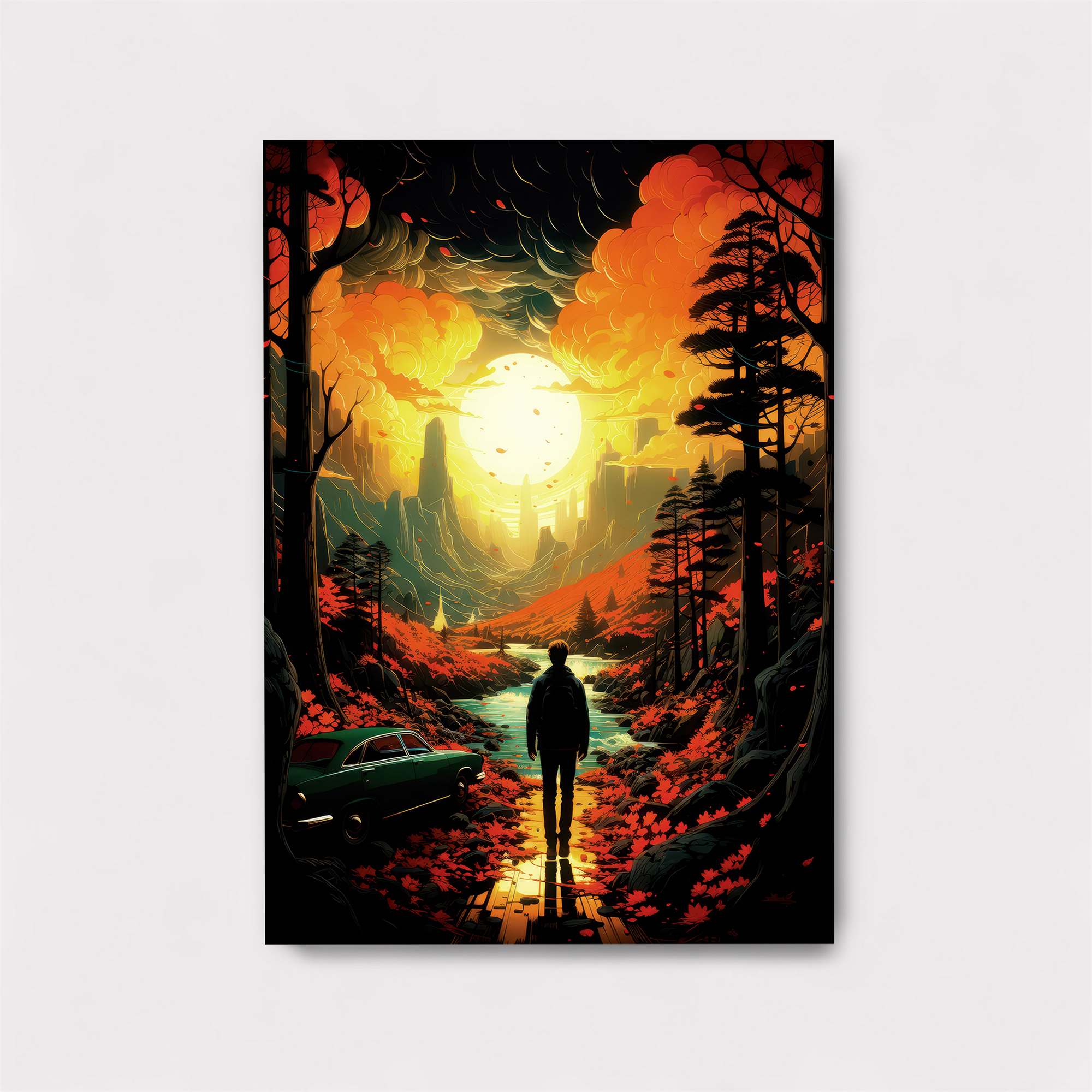Journey Serene Safe Wall Magnetic / M