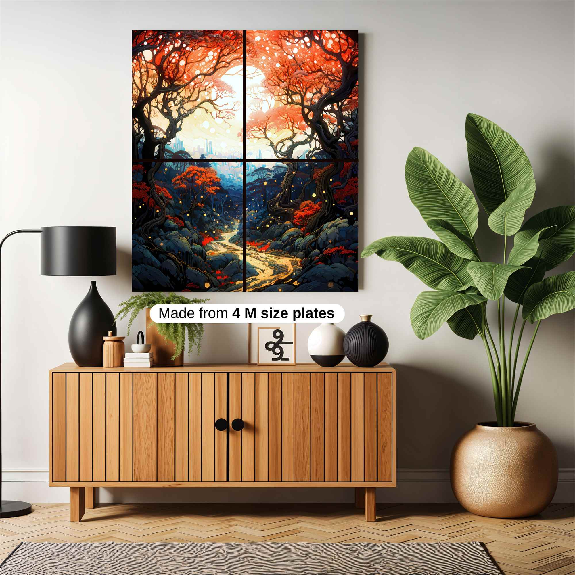 Sunset Serenity Safe Wall Magnetic / M