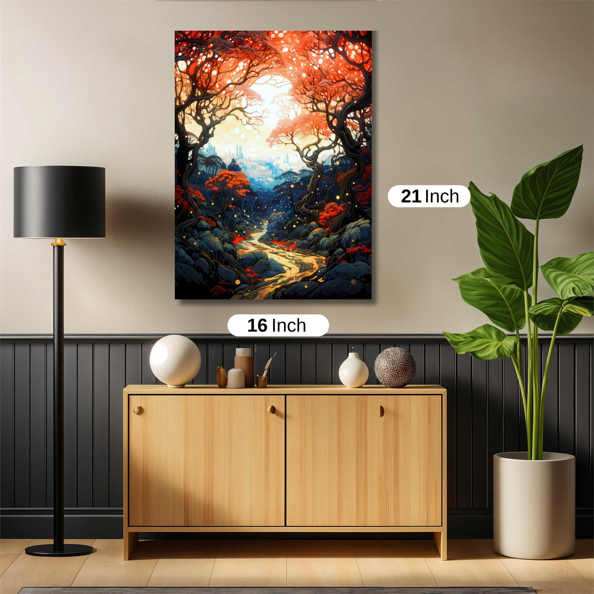 Sunset Serenity Safe Wall Magnetic / M