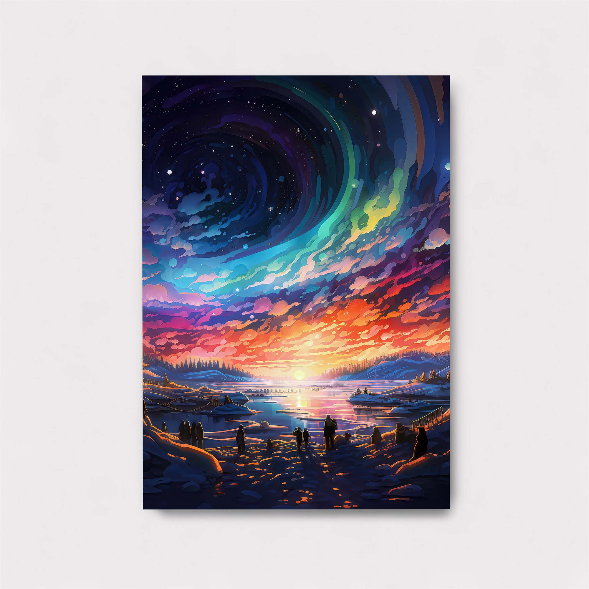 Aurora Dreamscape Safe Wall Magnetic / M