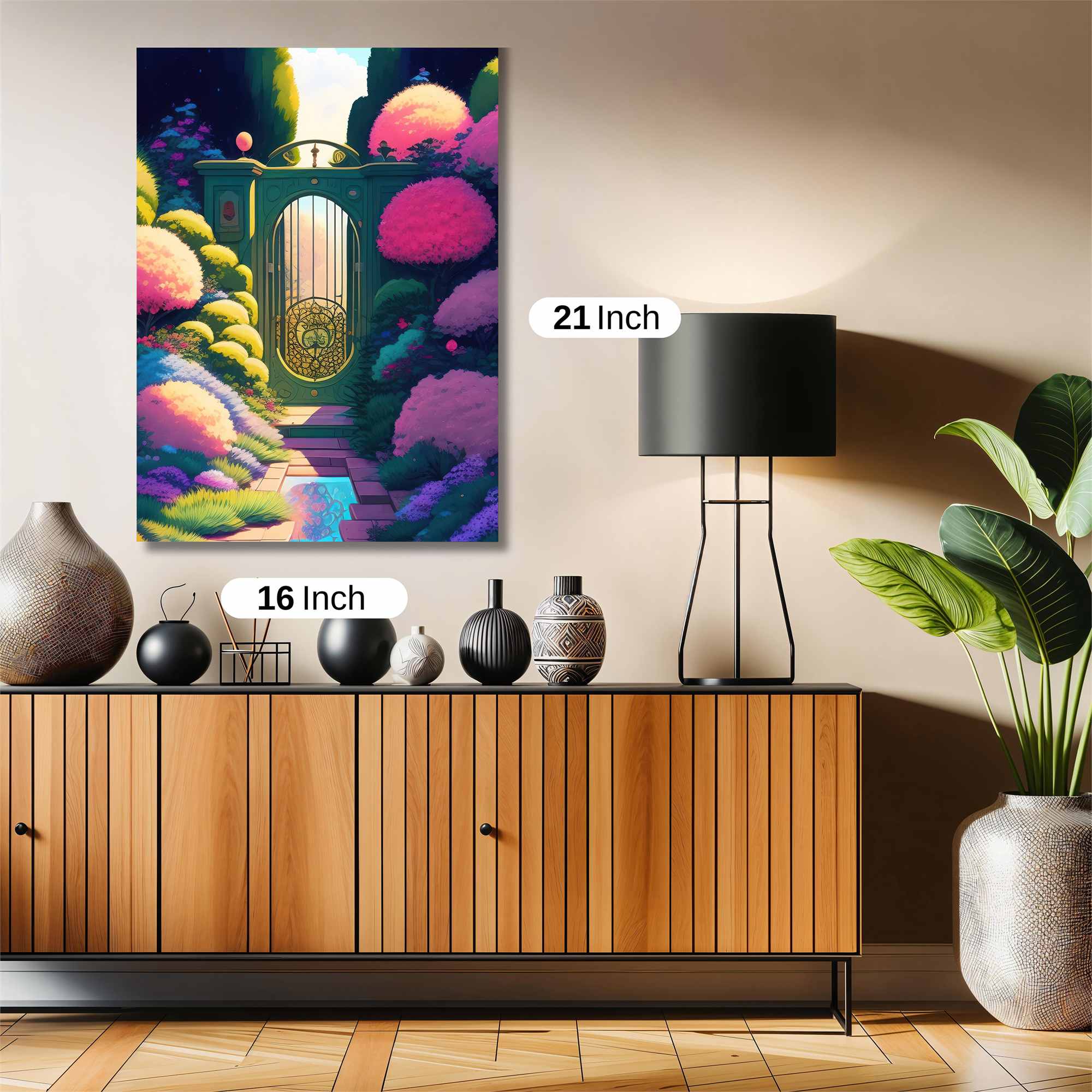 Garden Whimsy Safe Wall Magnetic / M