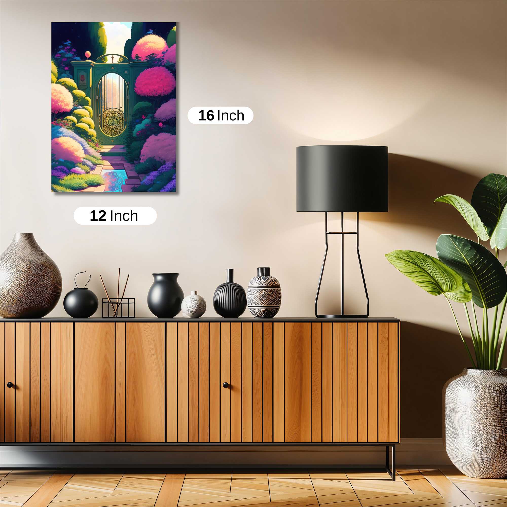 Garden Whimsy Safe Wall Magnetic / M