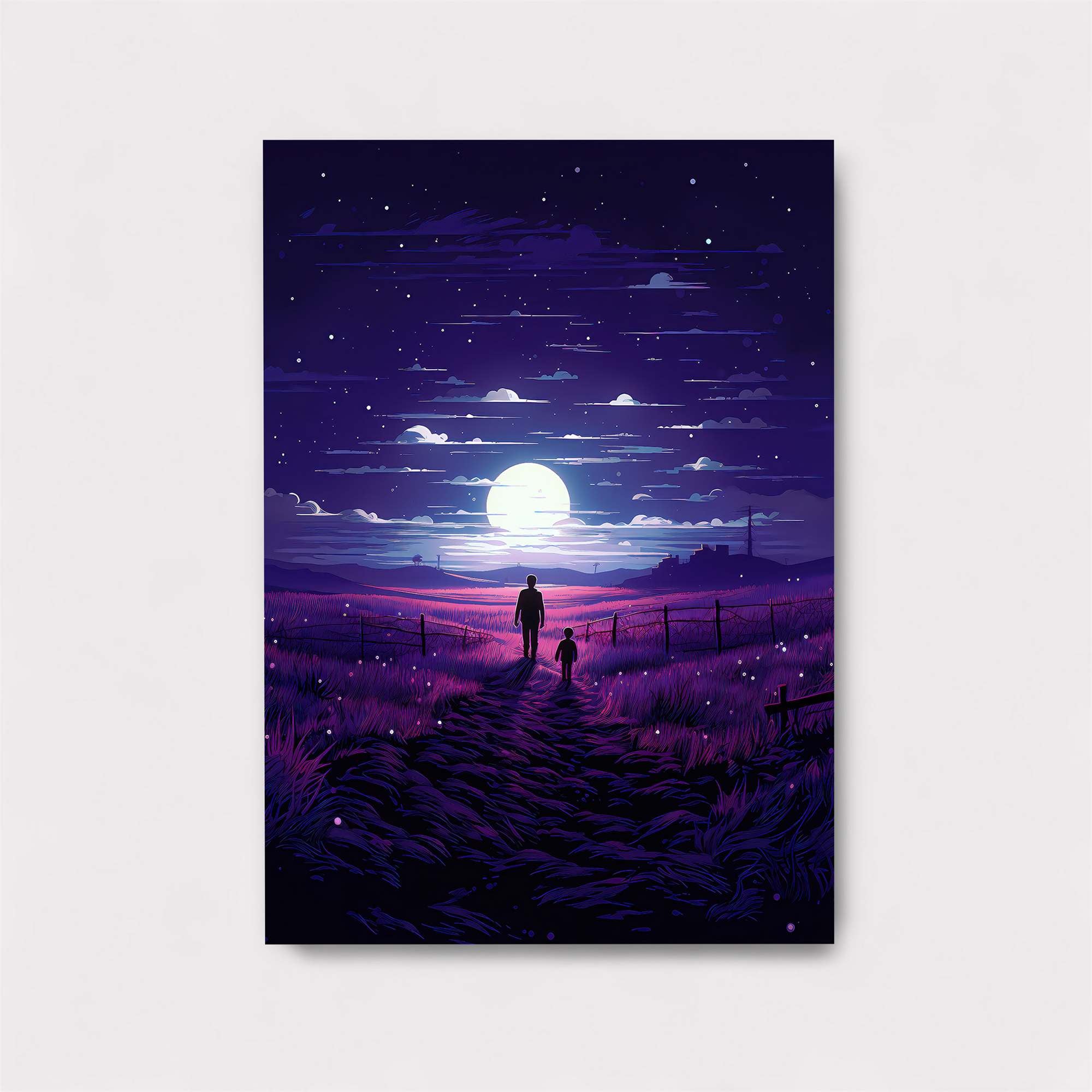 Moonlit Journey Safe Wall Magnetic / M