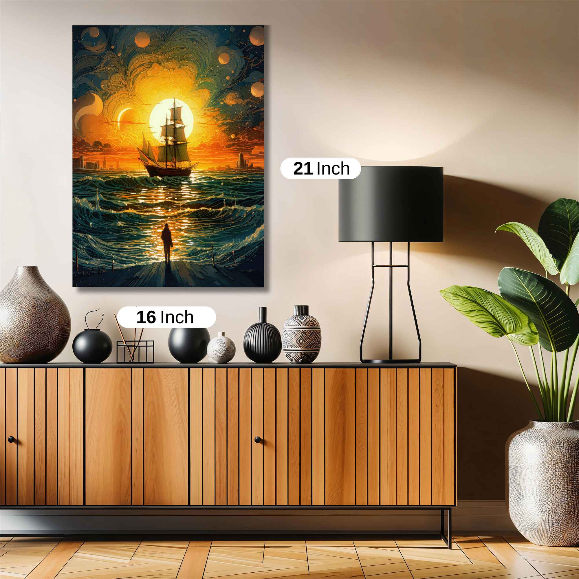 Ship Serene Safe Wall Magnetic / M