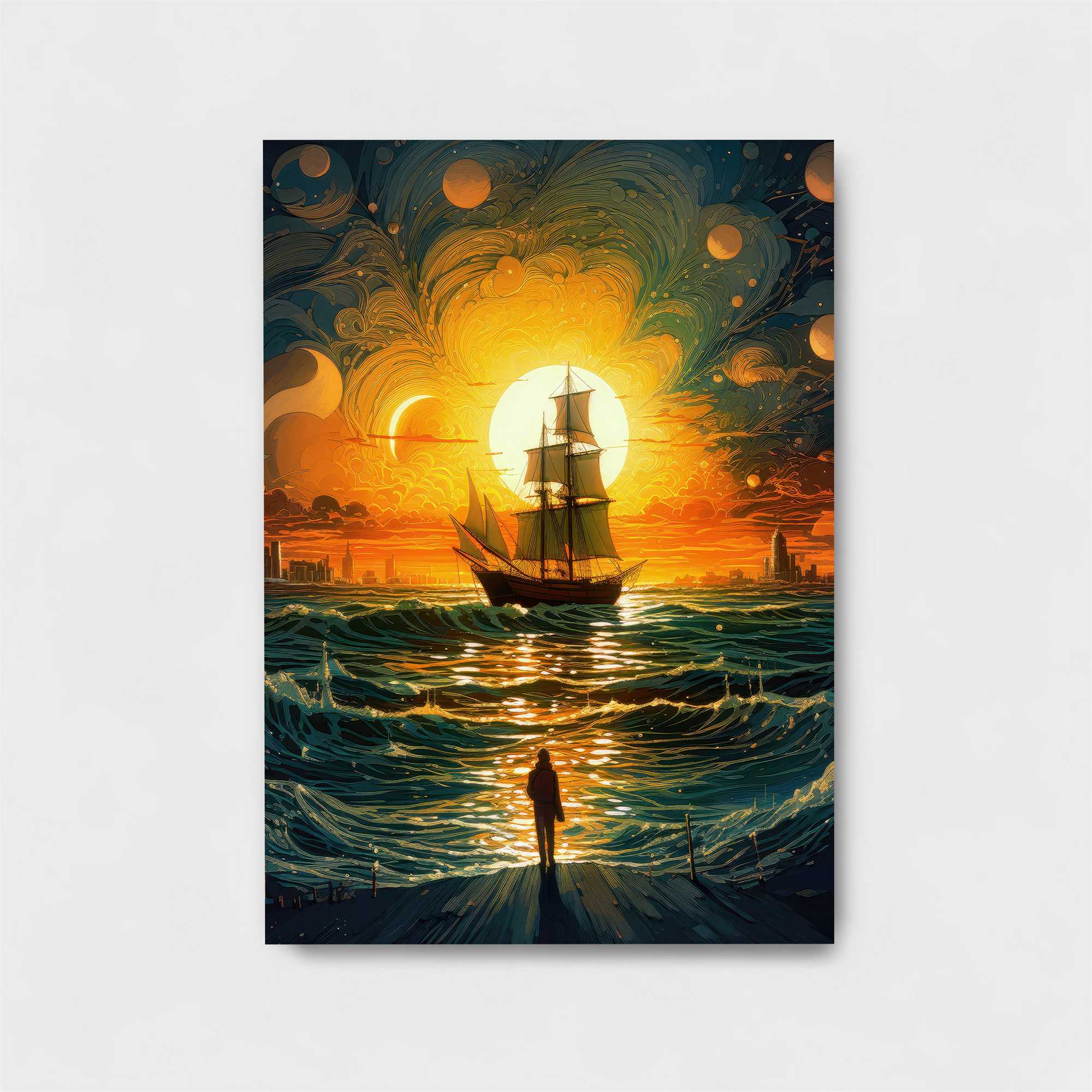 Ship Serene Safe Wall Magnetic / M