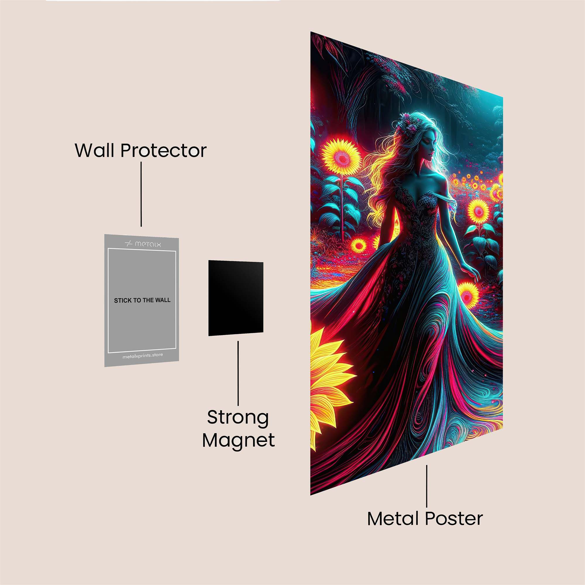 Luna Enchantress Safe Wall Magnetic / M