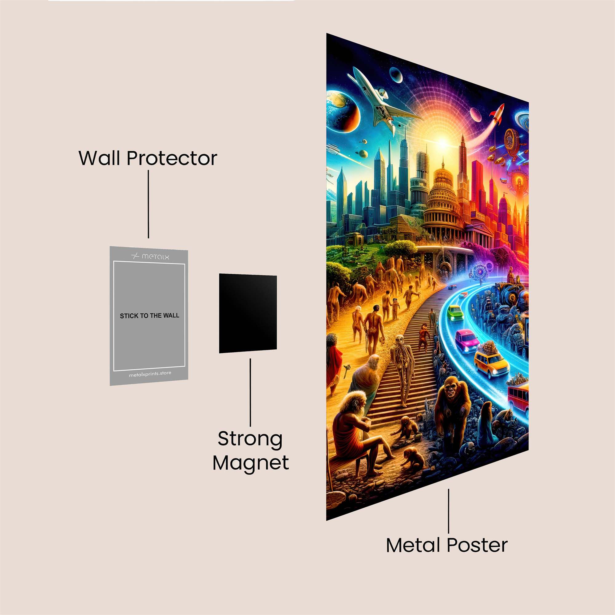 Cosmic Odyssey Safe Wall Magnetic / M